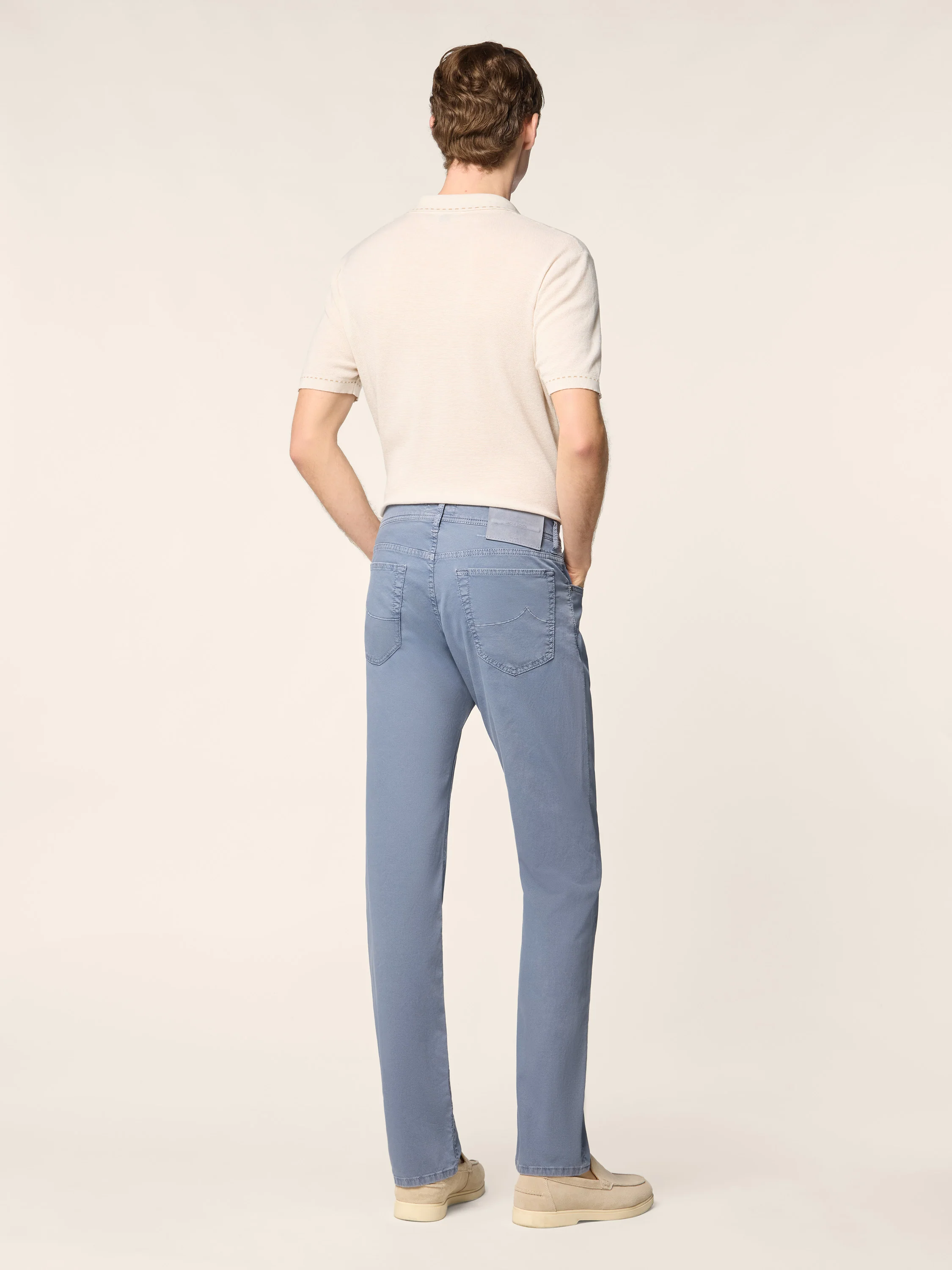 Bard Fast – Pants in Honeycomb Stretch Cotton - Image 4