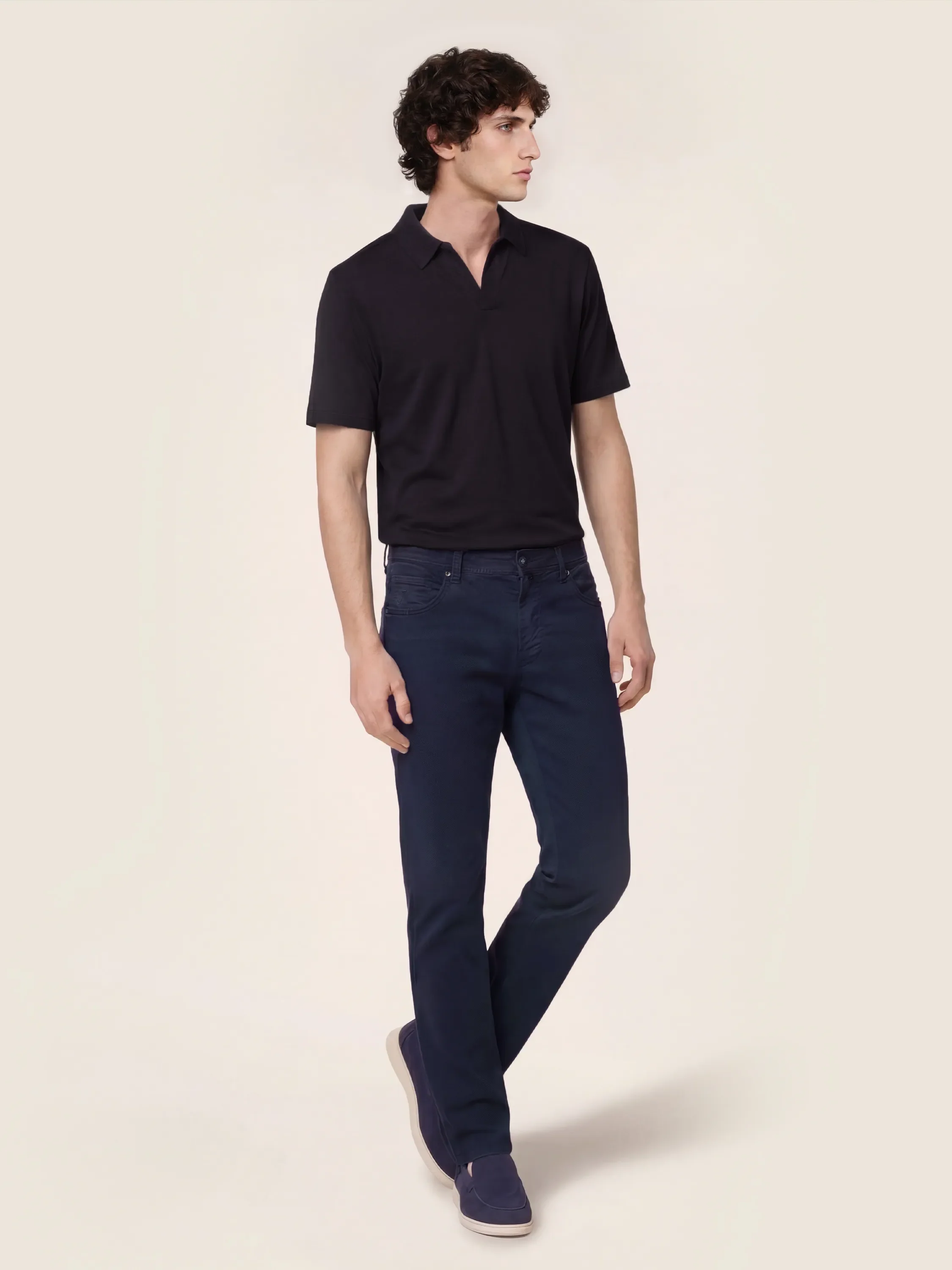 Bard Fast – Pants in Honeycomb Stretch Cotton - Image 3