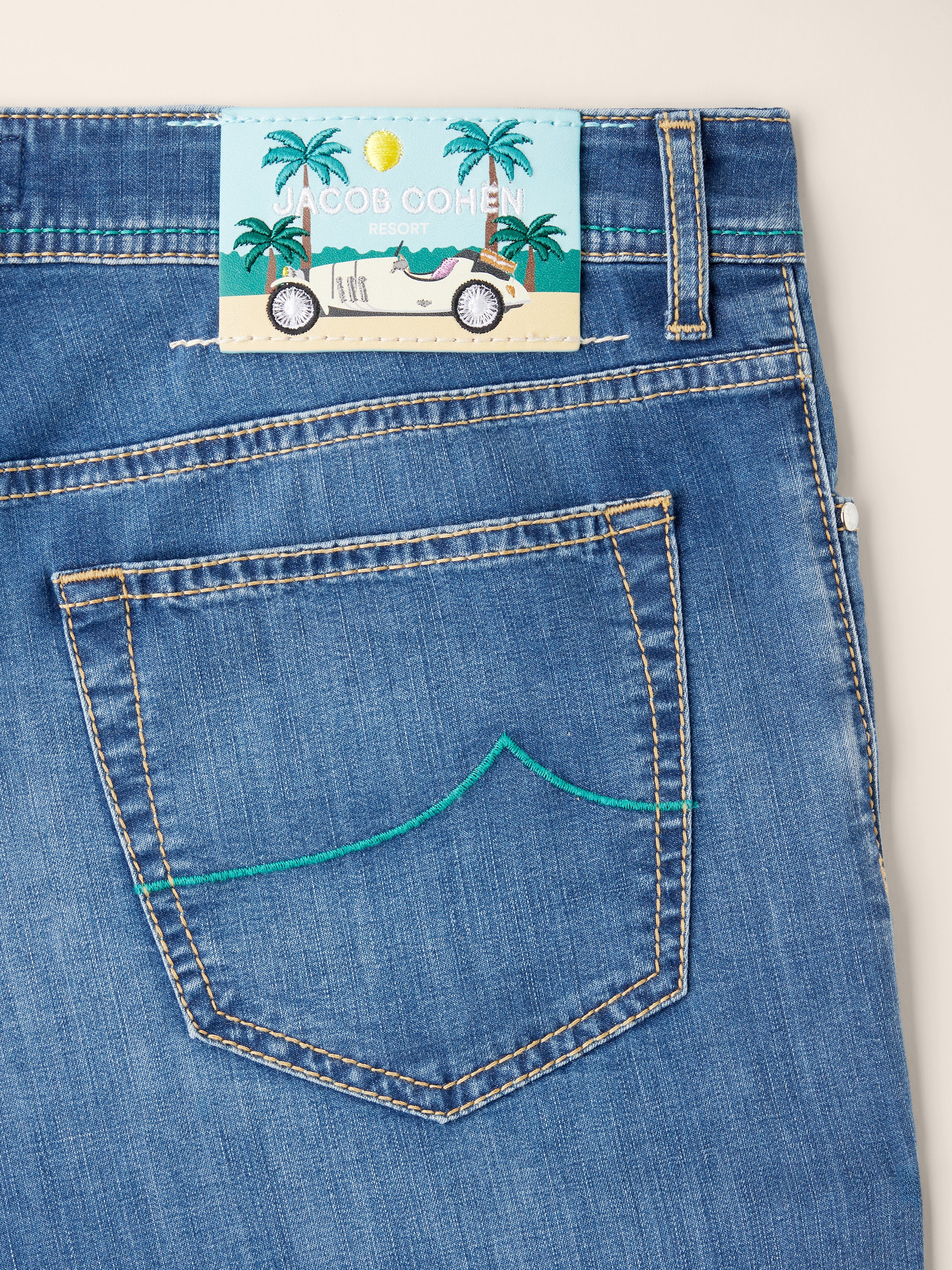 Bard – Jeans in power stretch denim - Image 2