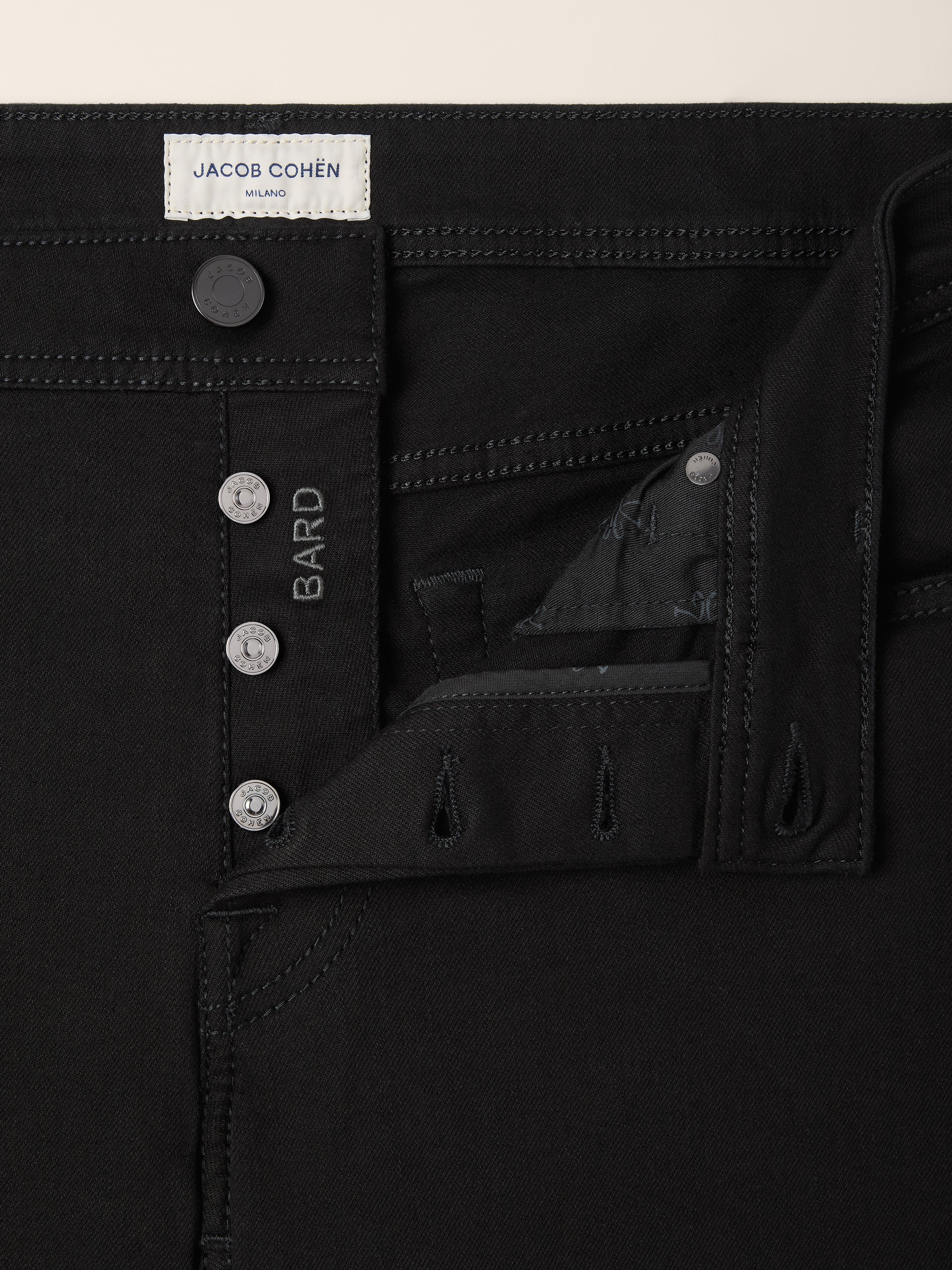 Bard – Super Stretch Stay Black Jeans - Image 4
