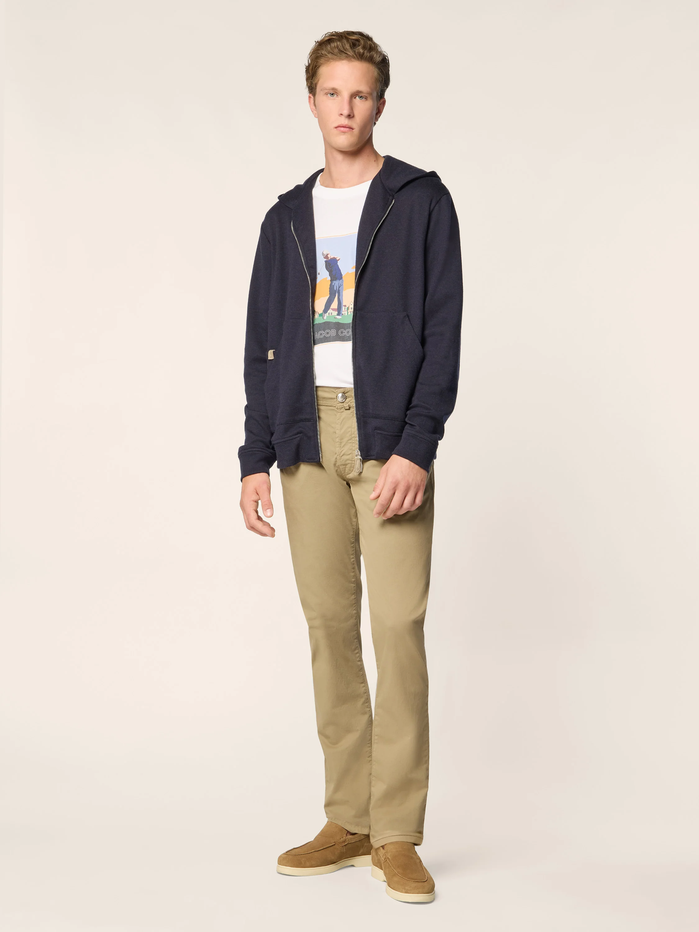 Bard - Pants in Stretch Gabardine - Image 3