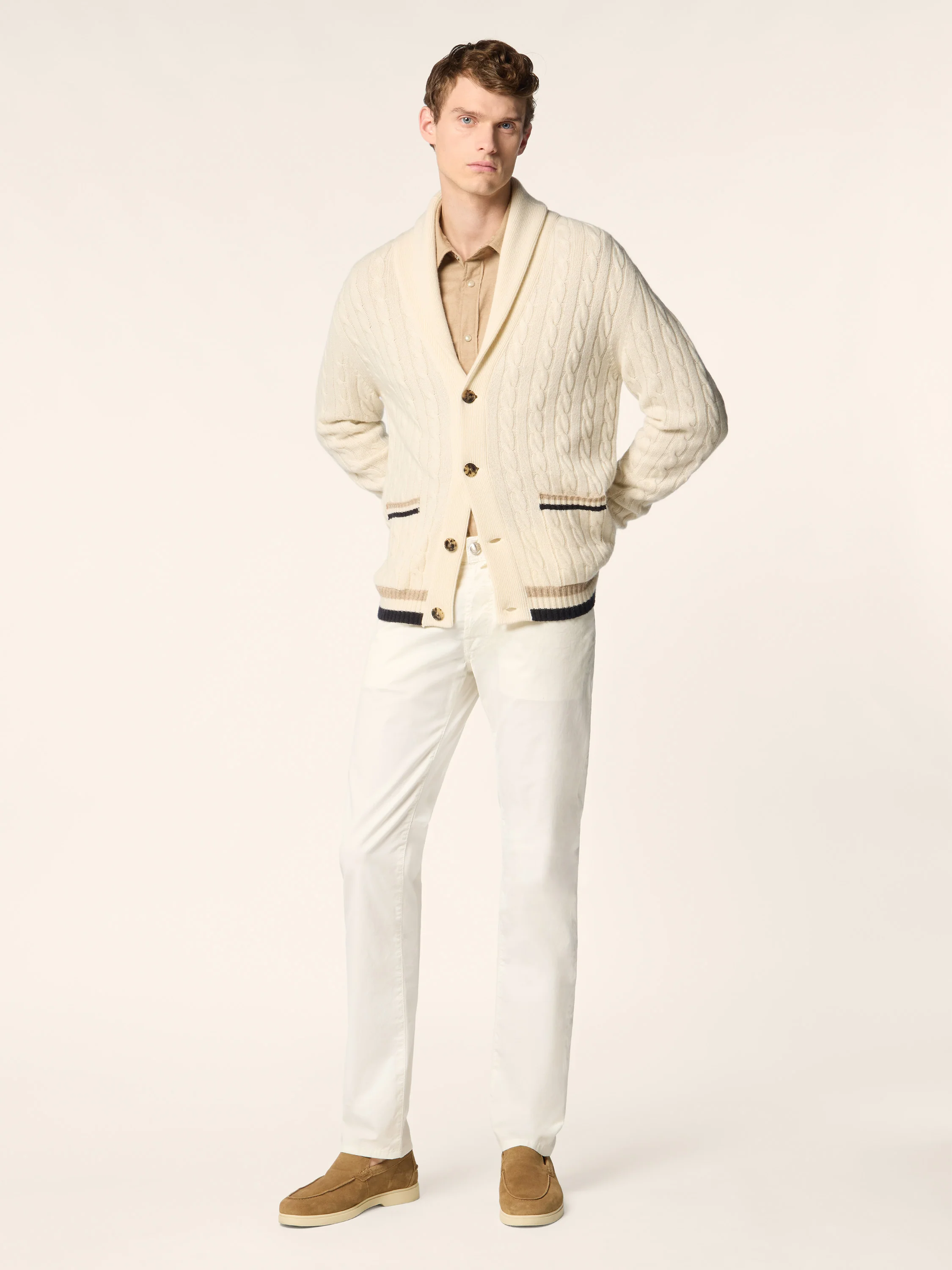 Bard - Pants in Stretch Gabardine - Image 3
