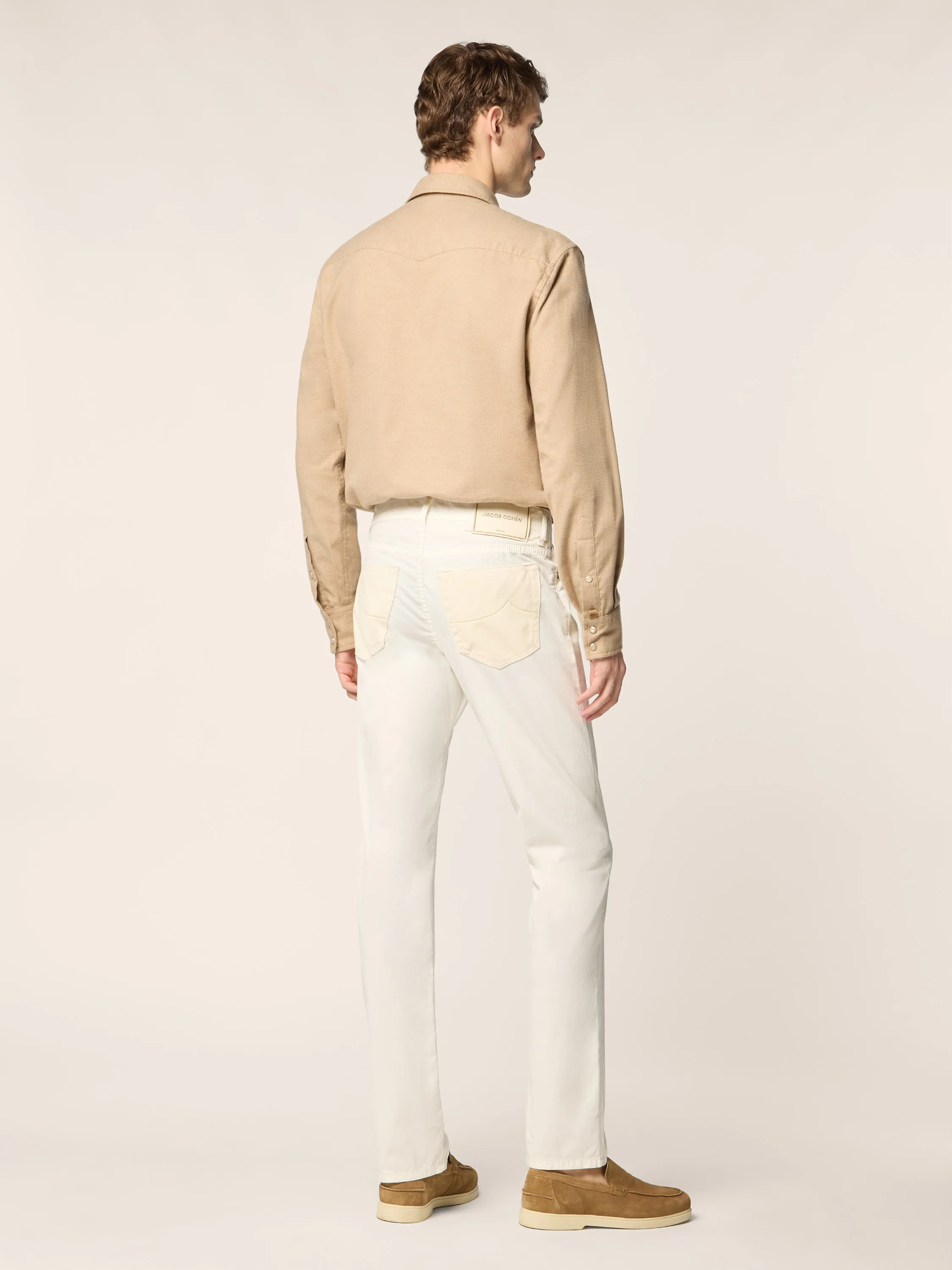Bard - Pants in Stretch Gabardine - Image 4