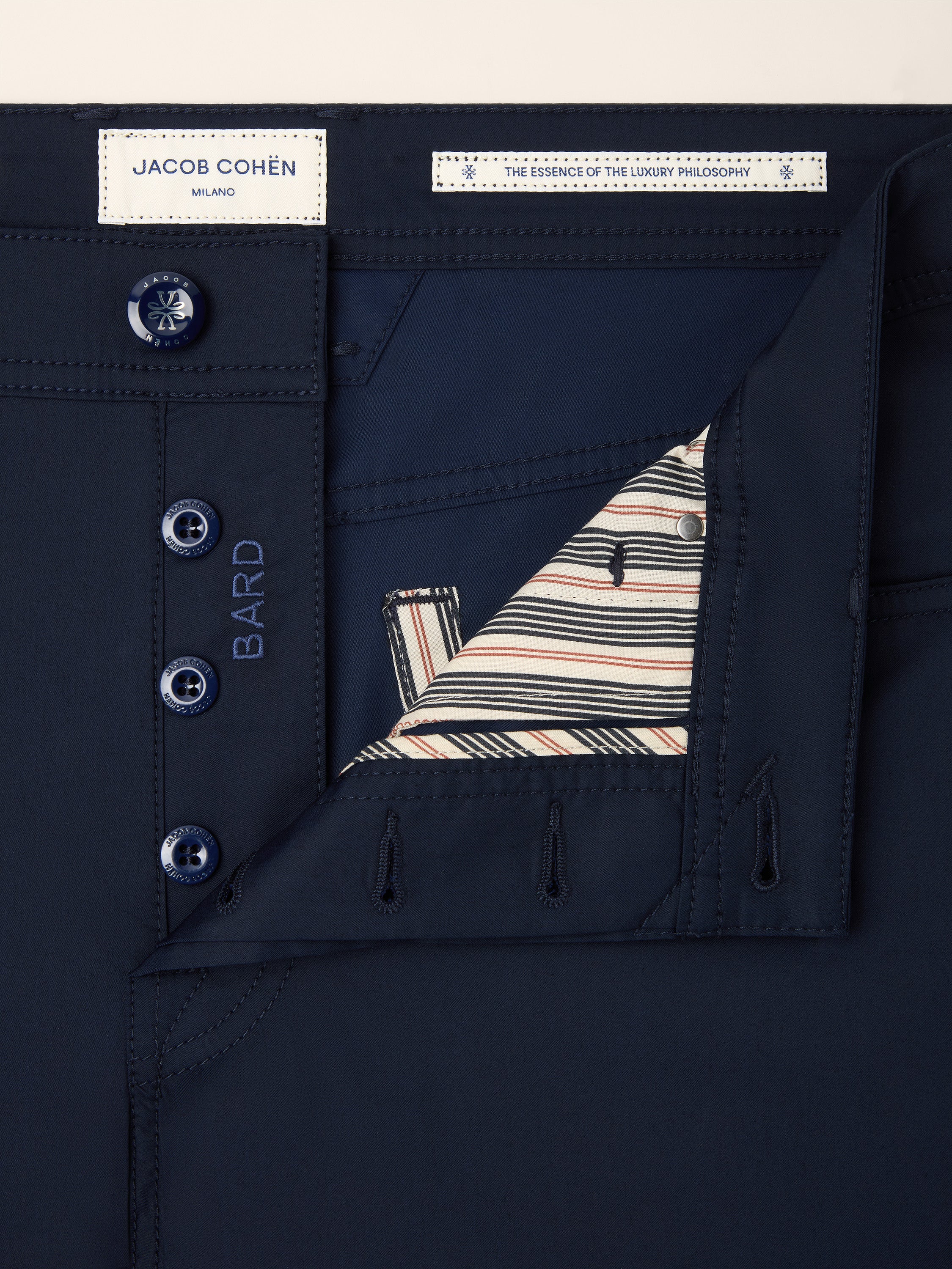 Bard – Pants in Stretch Poplin - Image 4