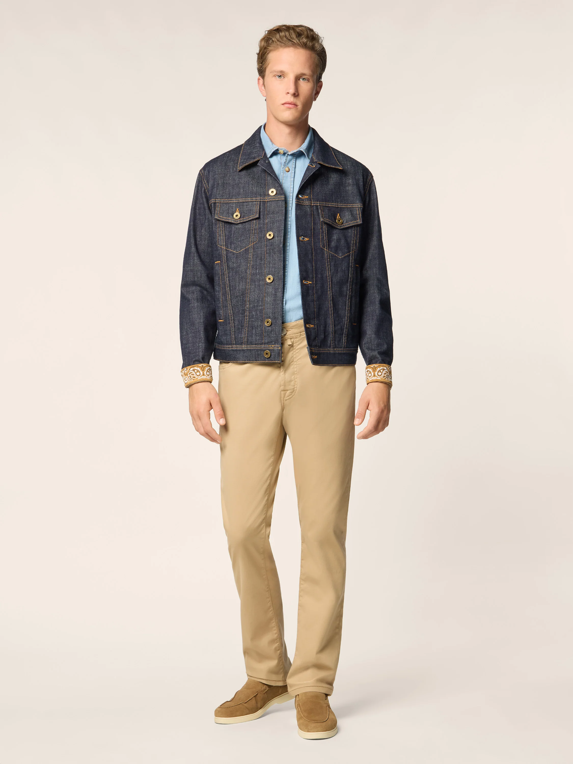 Bard - Pants in Stretch Twill - Image 3