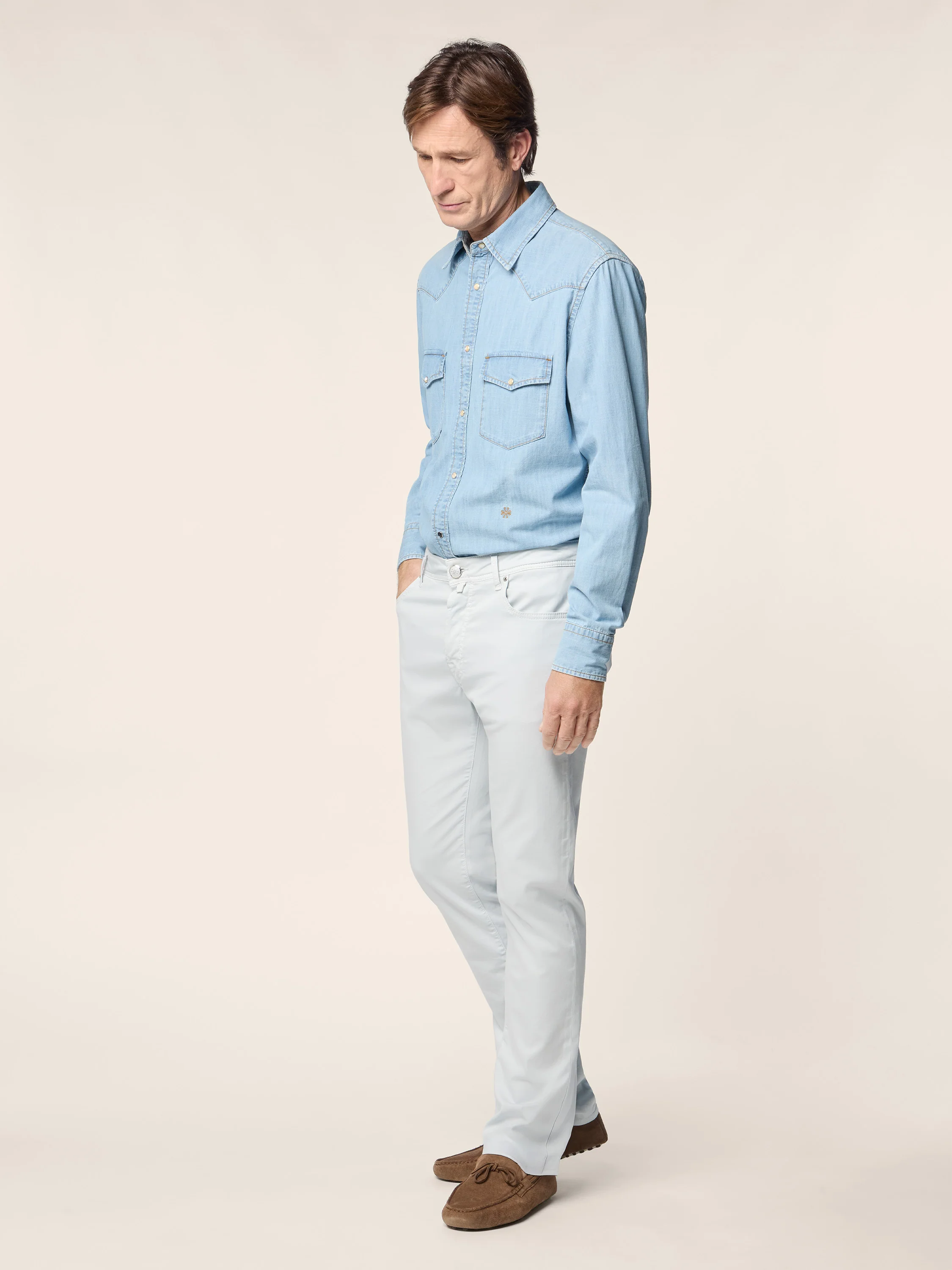Bard - Pants in Stretch Twill - Image 3