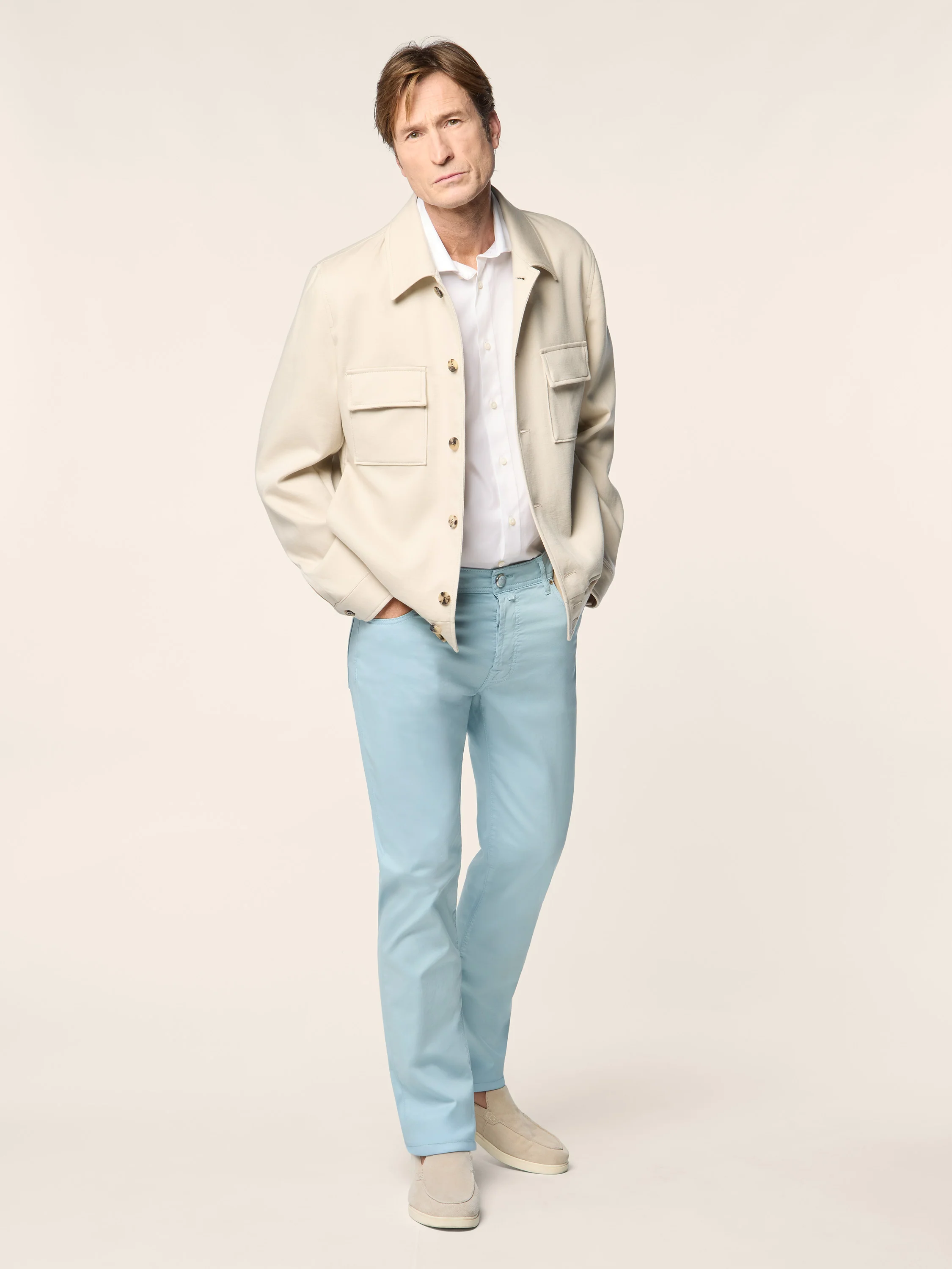 Bard - Pants in Stretch Twill - Image 3