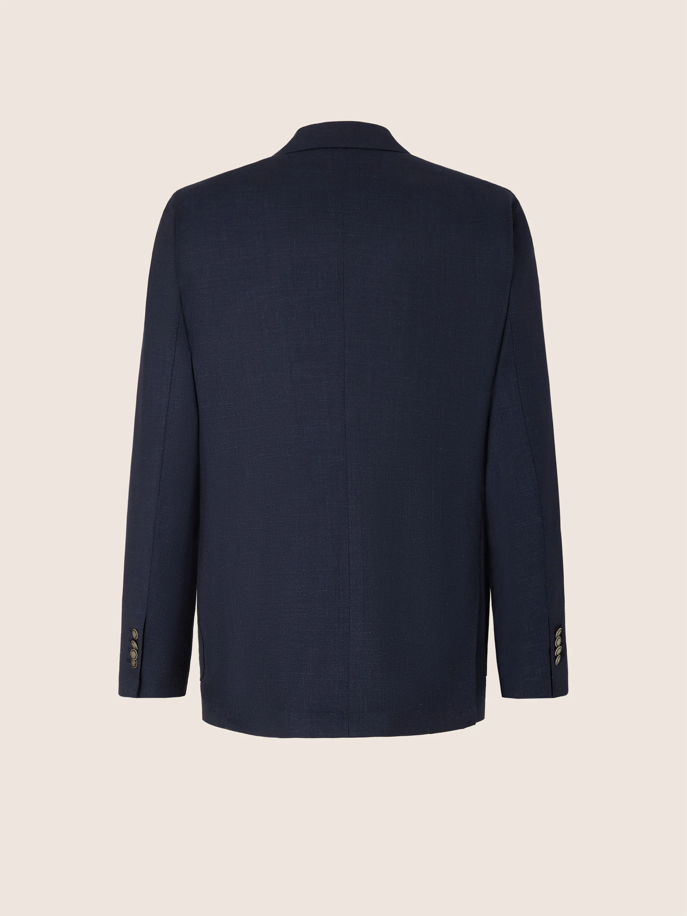 Wool and Silk Gabardine Blazer - Image 3