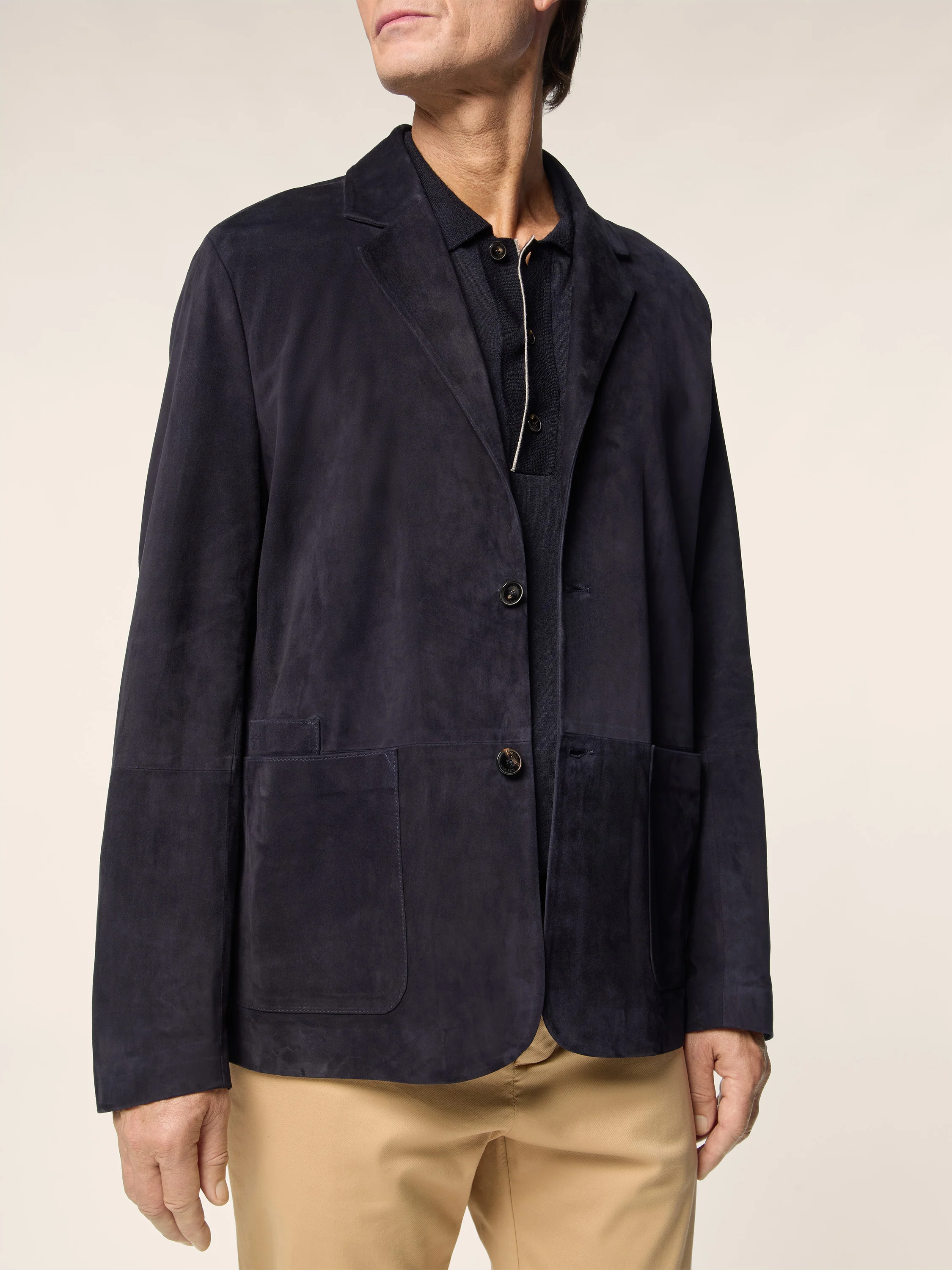 Blazer in Suede - Image 4
