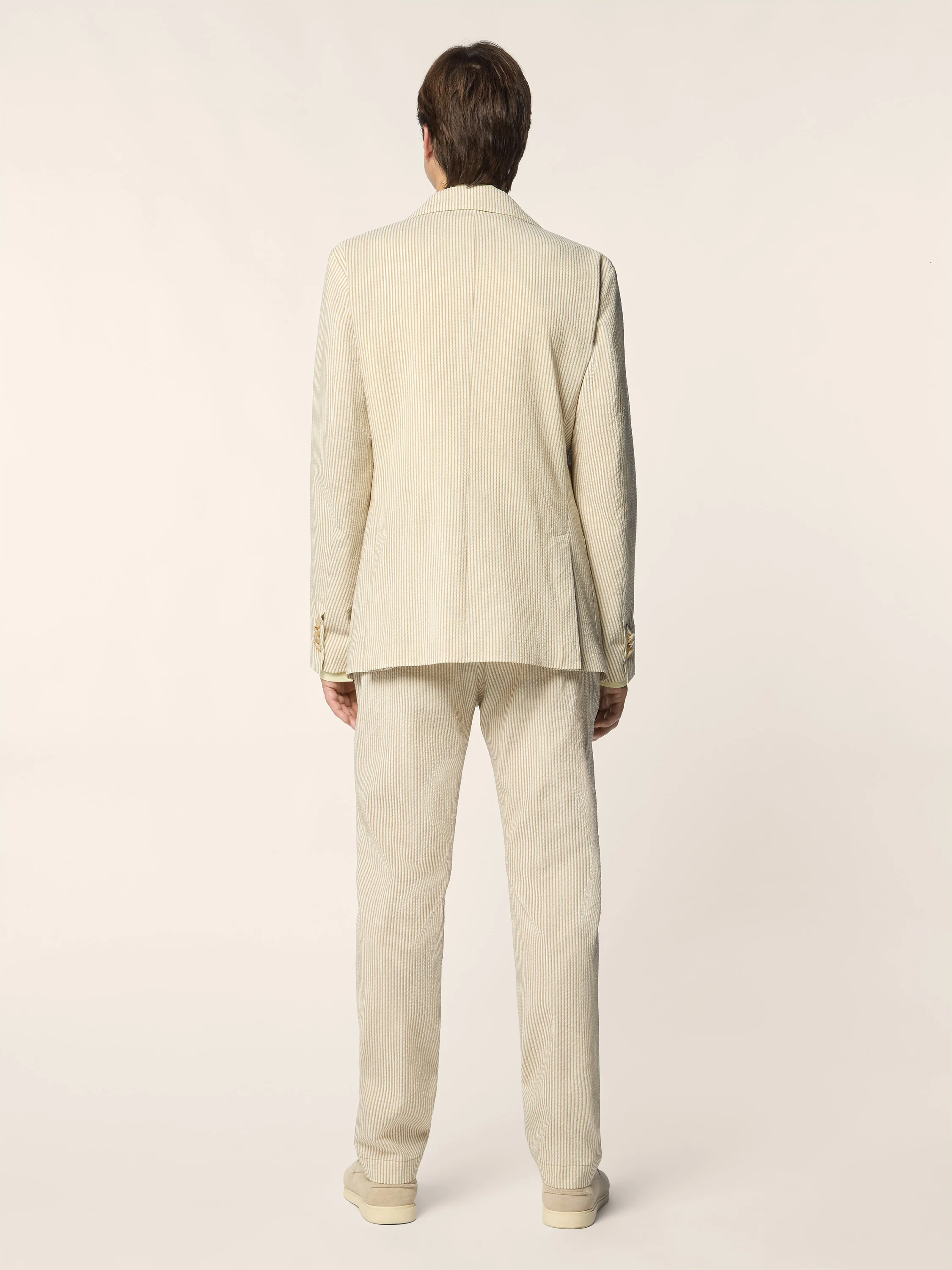 Blazer in Wool Seersucker - Image 3