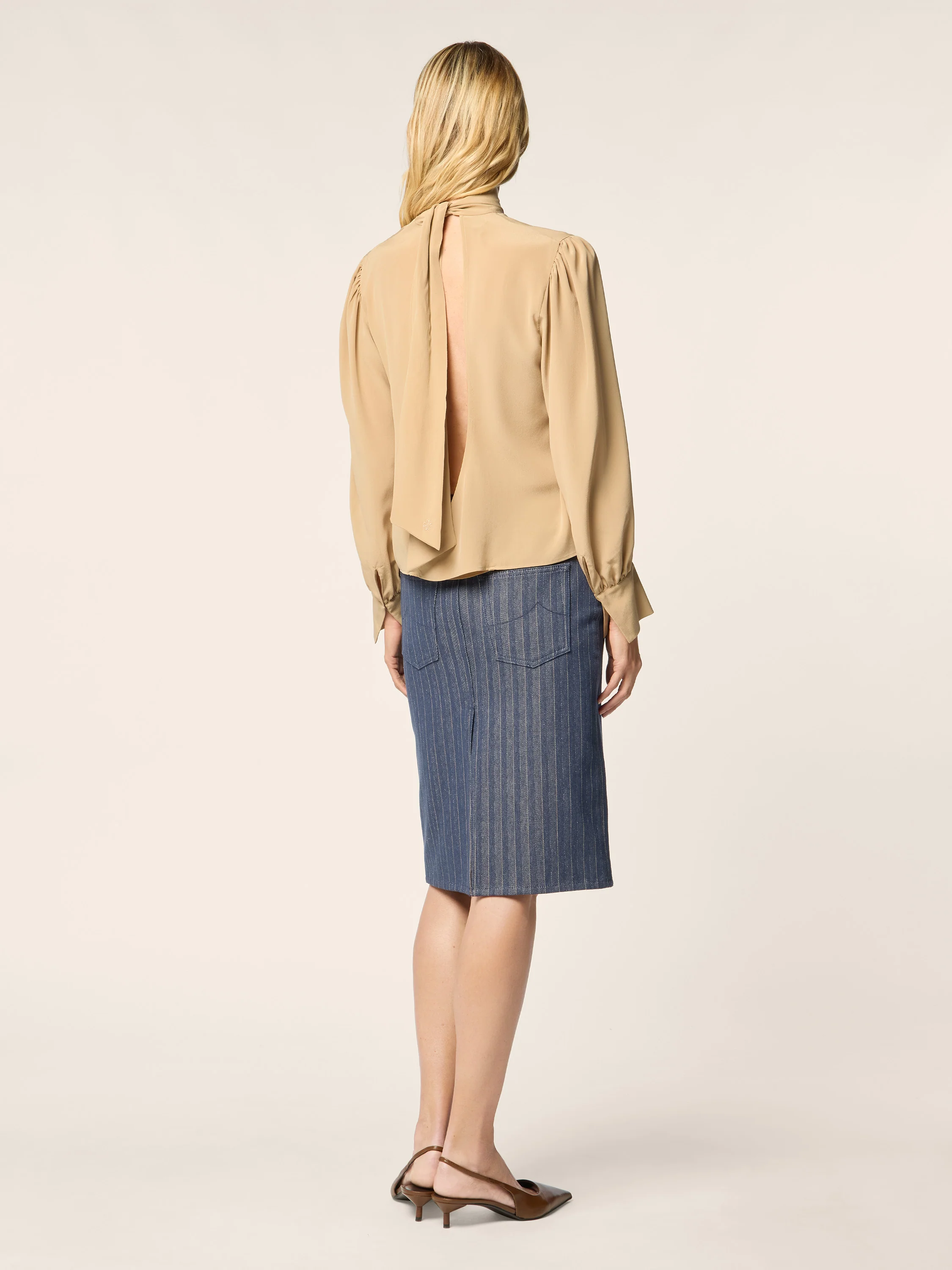 Silk Chiffon Blouse - Image 3