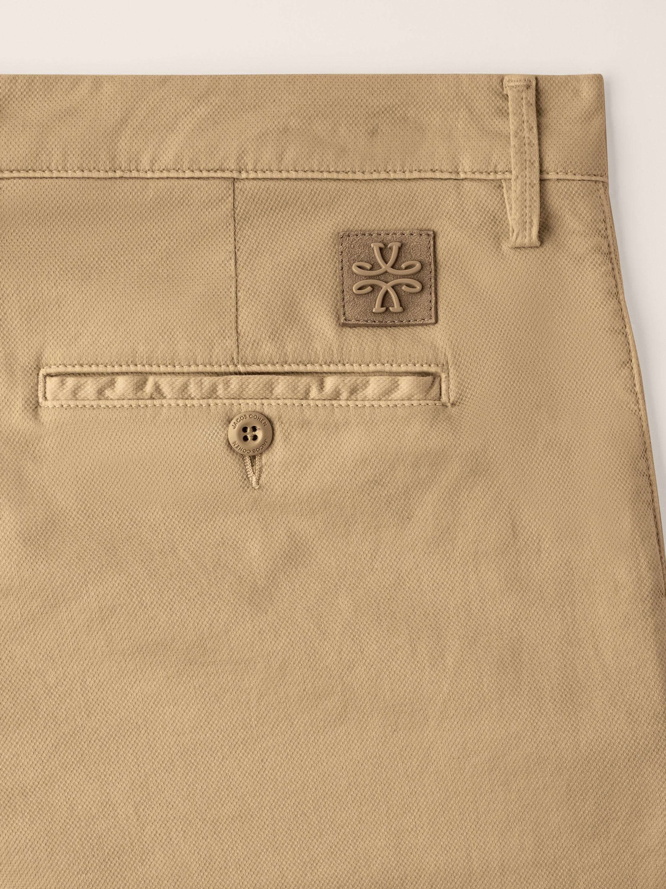 Bobby – Pants in Honeycomb Stretch Cotton - Image 2