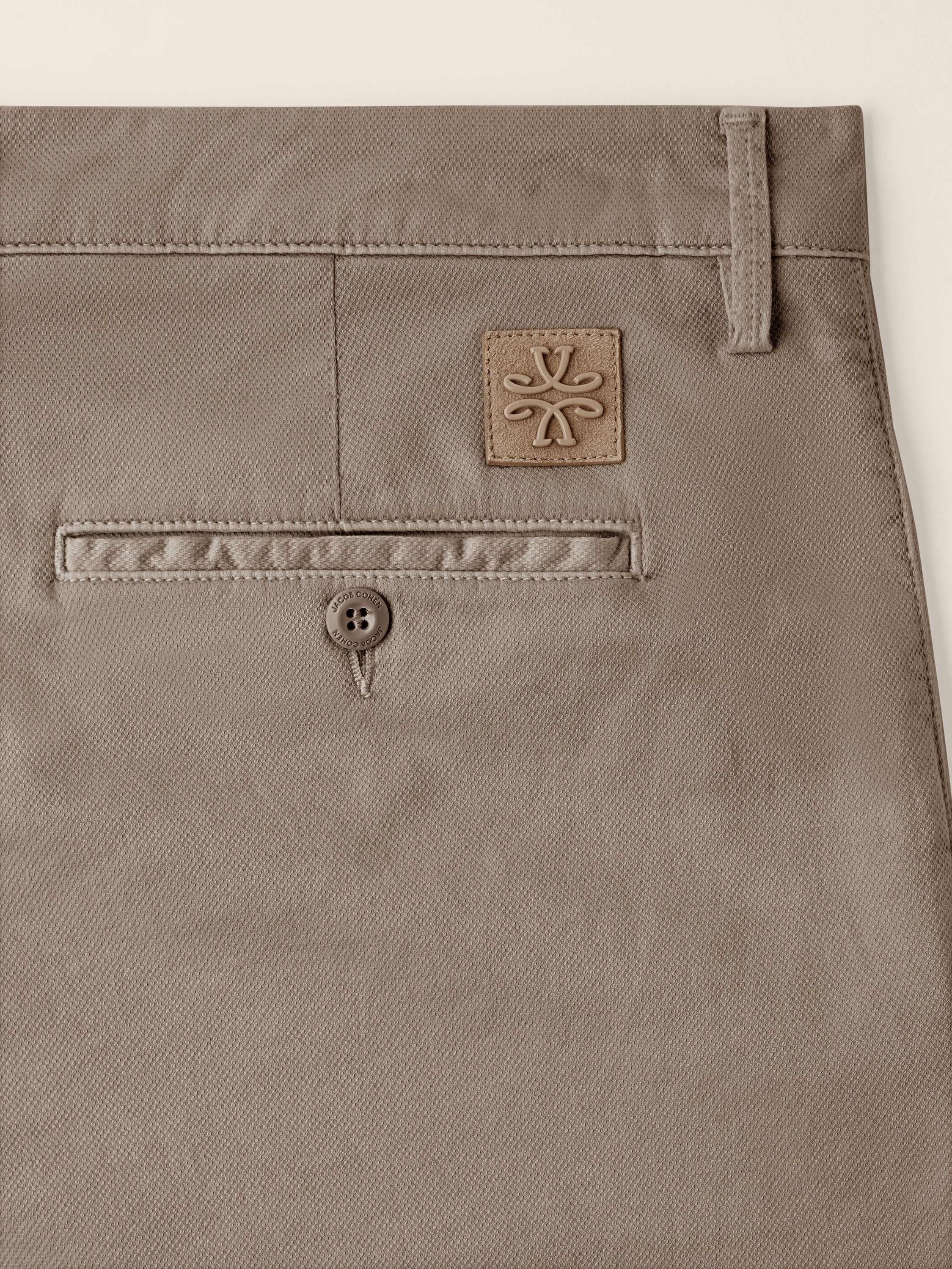 Bobby - Pants in Honeycomb Stretch Cotton - Image 3