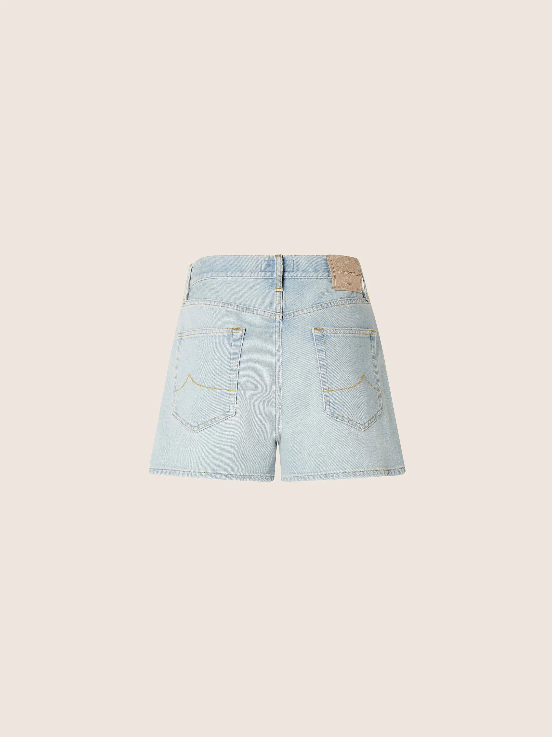 Britney - Comfort Cotton-Lyocell Denim Shorts - Image 3