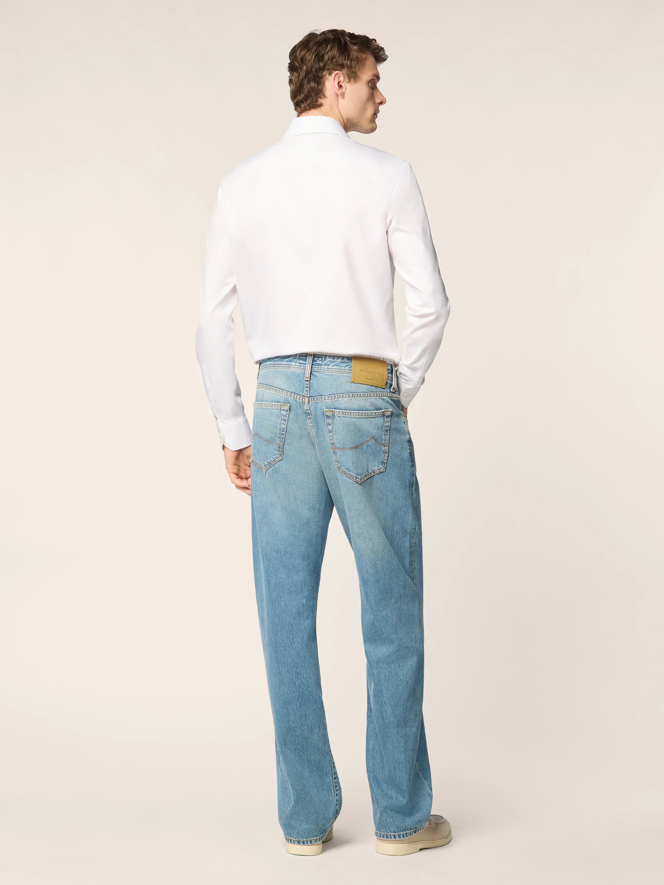 Chris – Pure cotton jeans - Image 4