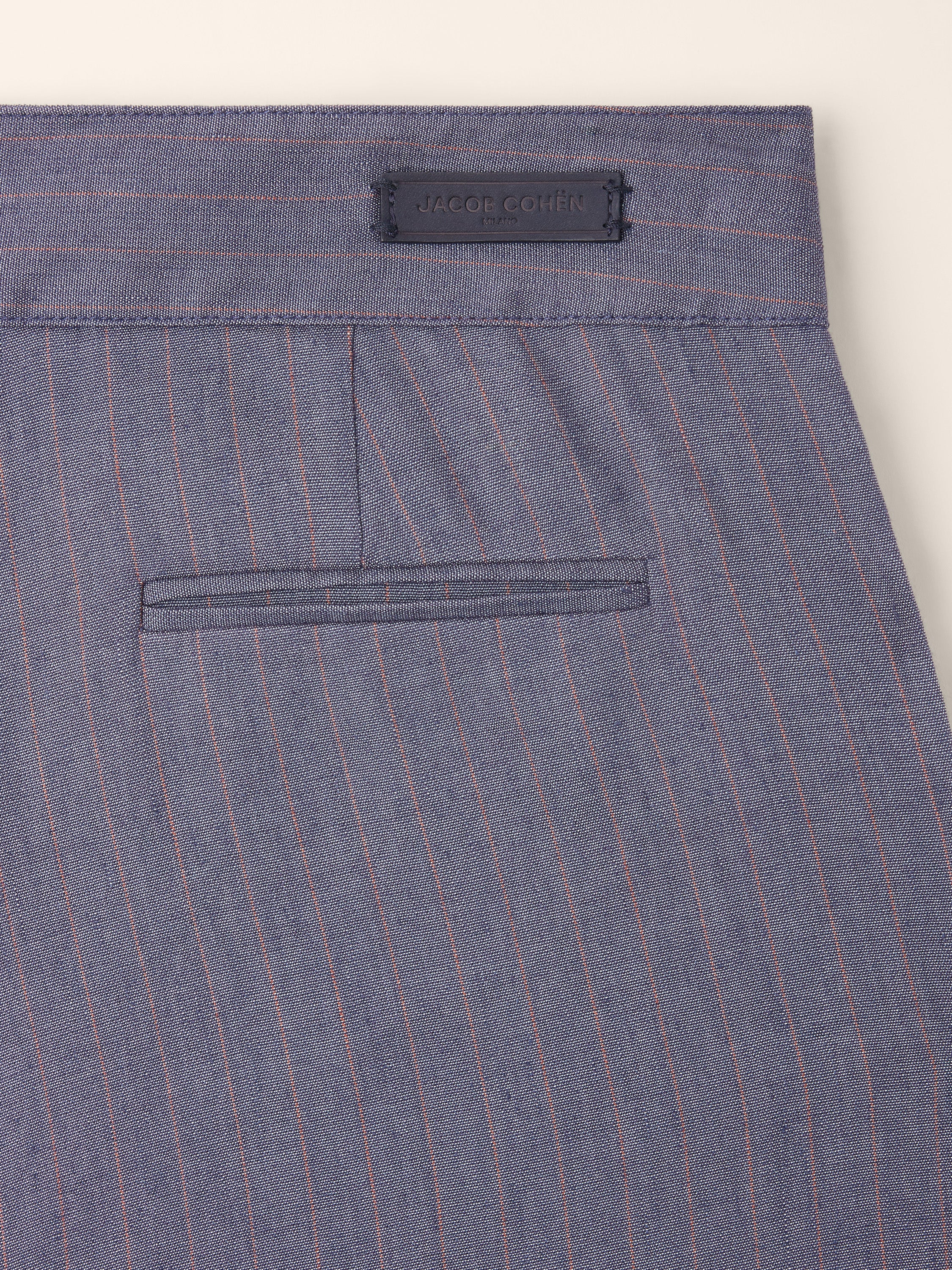 Daisy – Pants in Pinstripe Stretch Canvas - Image 4
