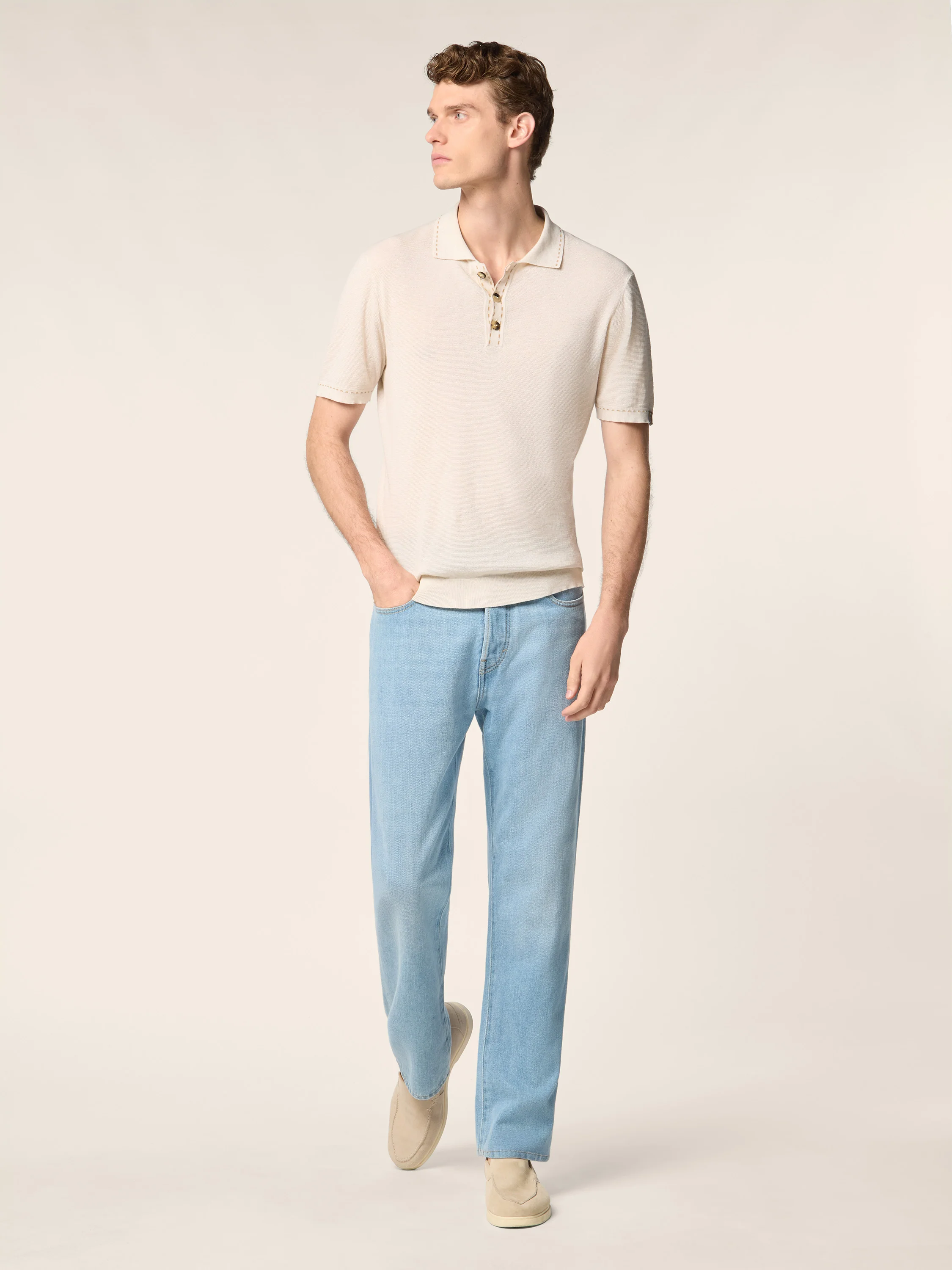Edo – Jeans in cotton denim - Image 3