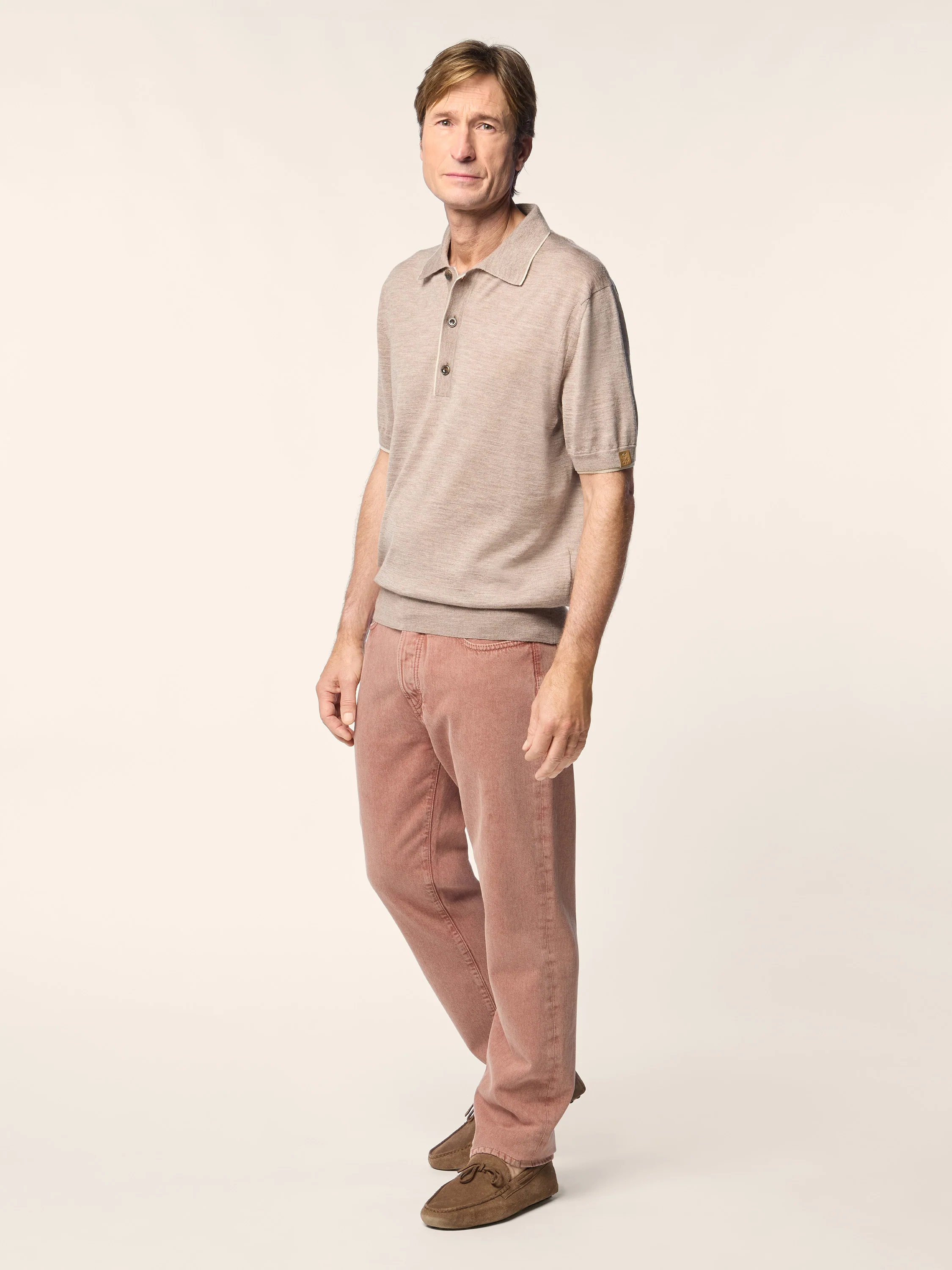 Edo - Pants in Cotton Bull Fabric - Image 3