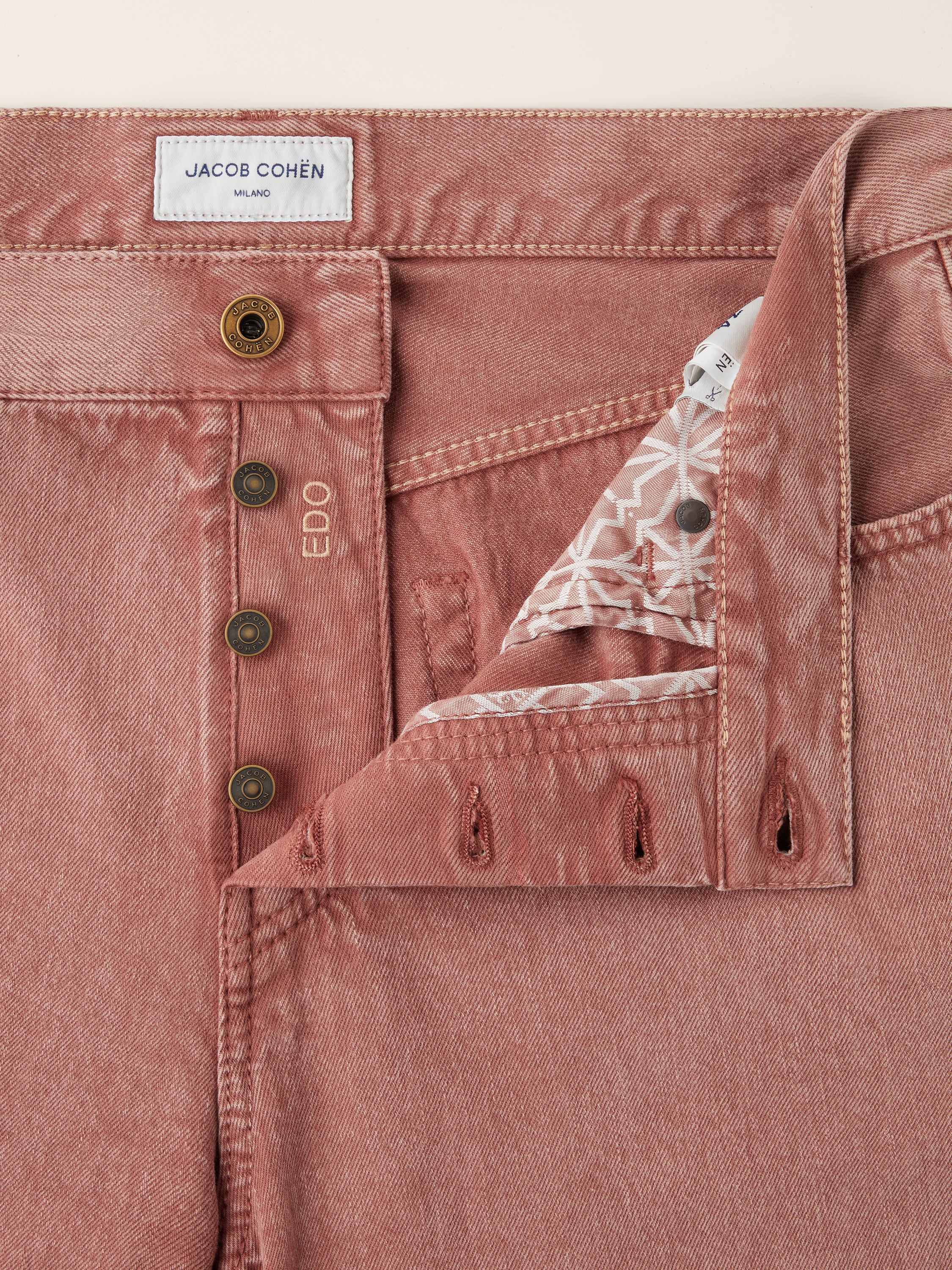 Edo - Pants in Cotton Bull Fabric - Image 5