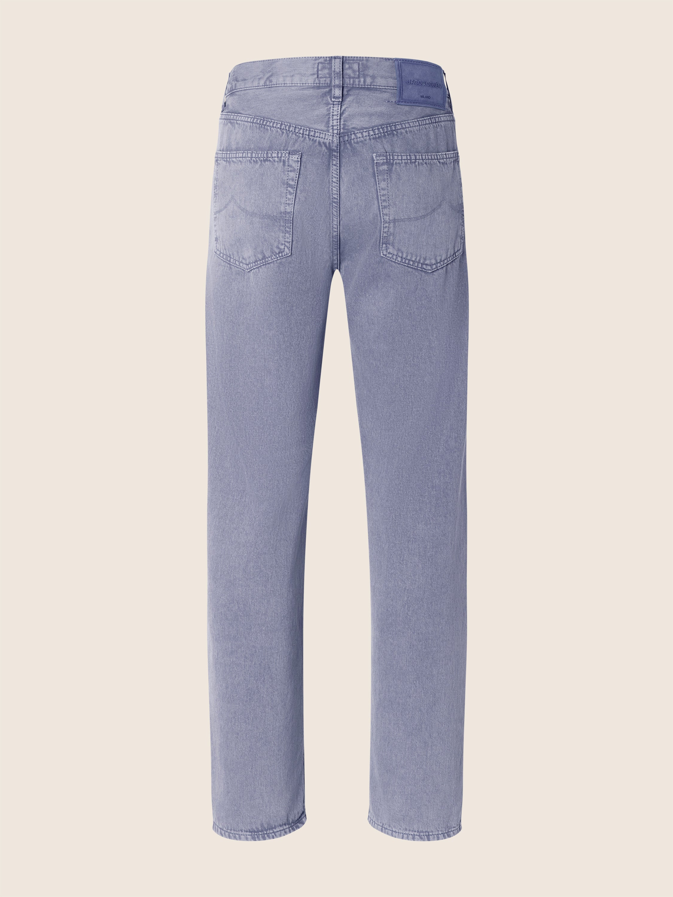 Edo - Pants in Cotton Bull Fabric - Image 3