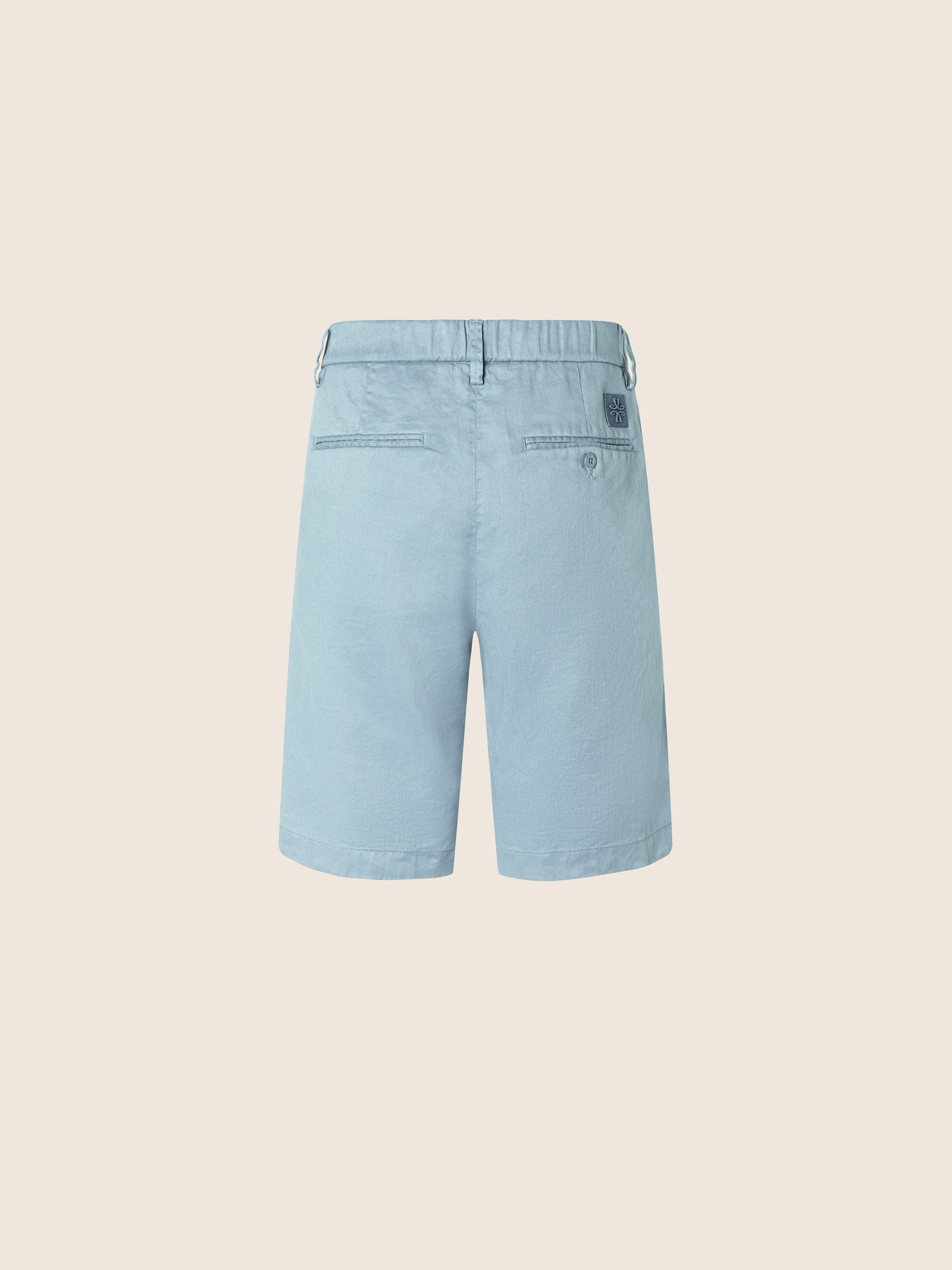 George – Bermudas in Cotton and Linen Stretch Gabardine - Image 4
