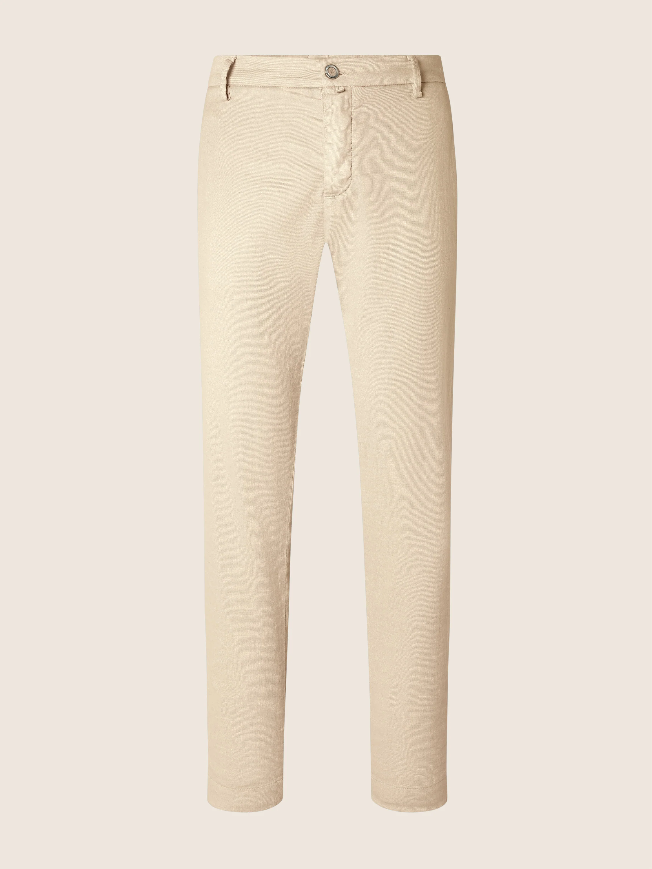 Gray – Pants in Cotton and Linen gabardine
