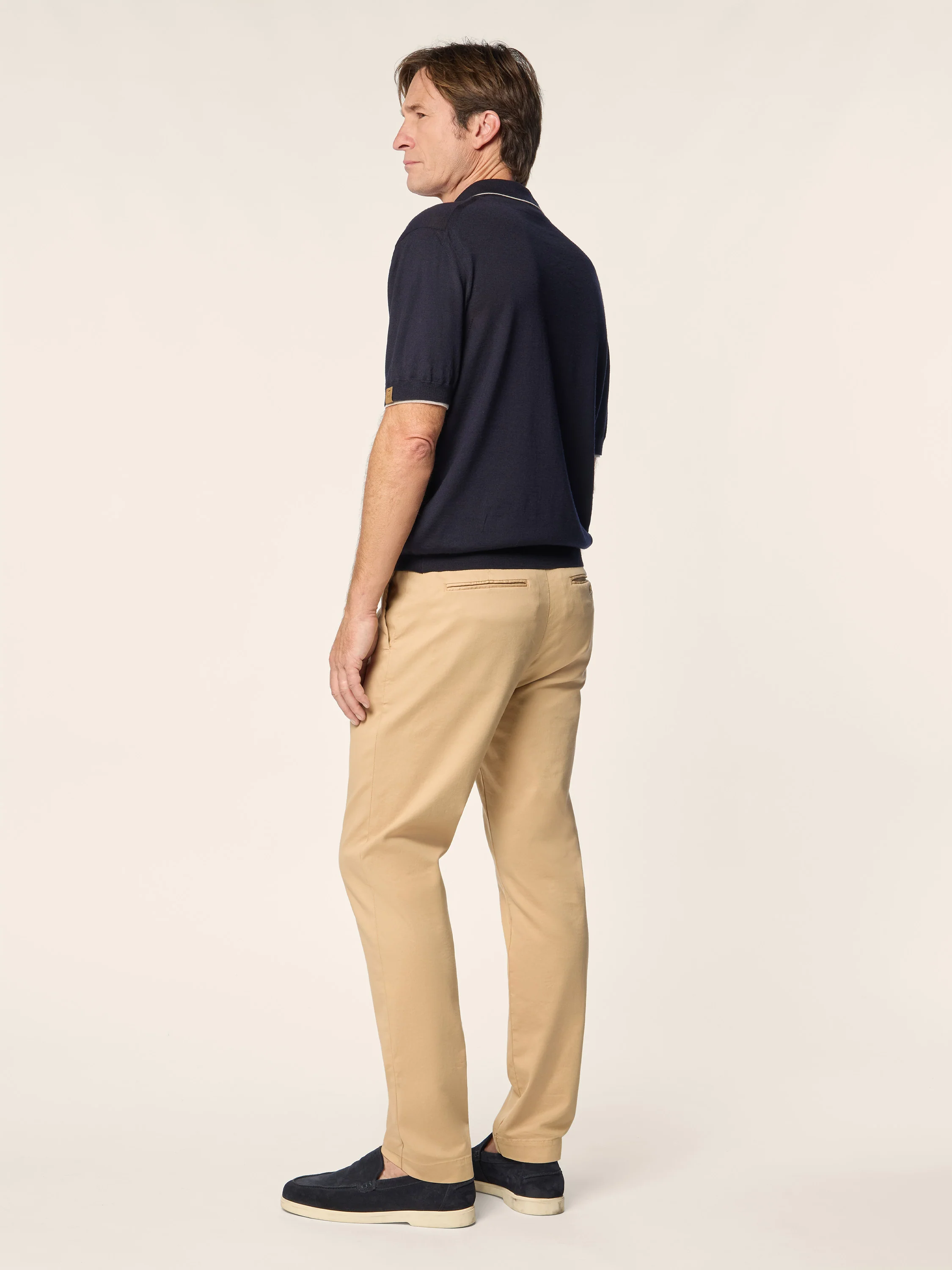 Gray - Pants in Stretch Twill - Image 3