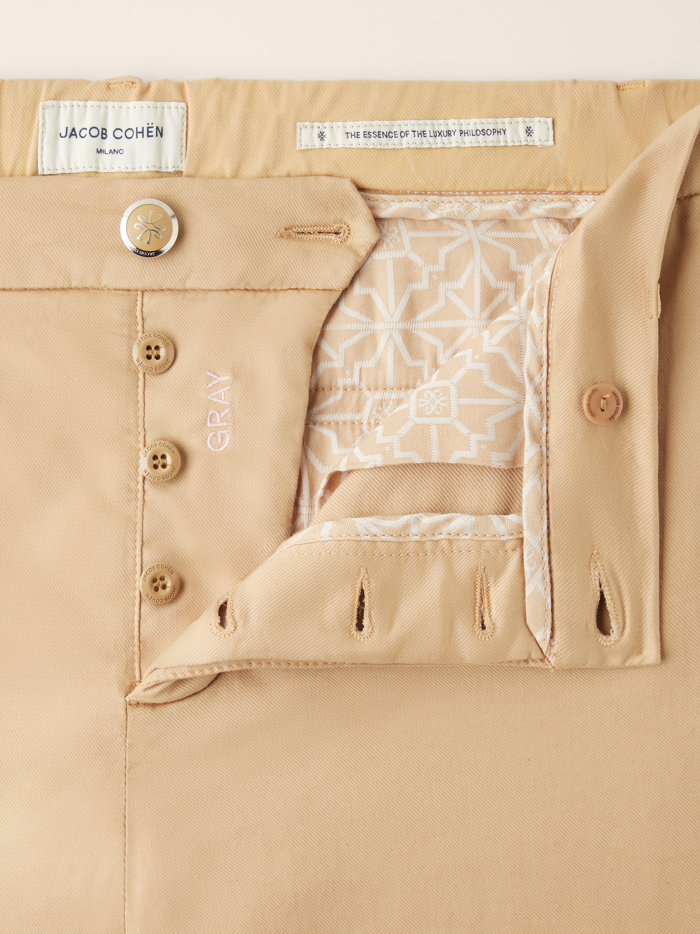 Gray - Pants in Stretch Twill - Image 5