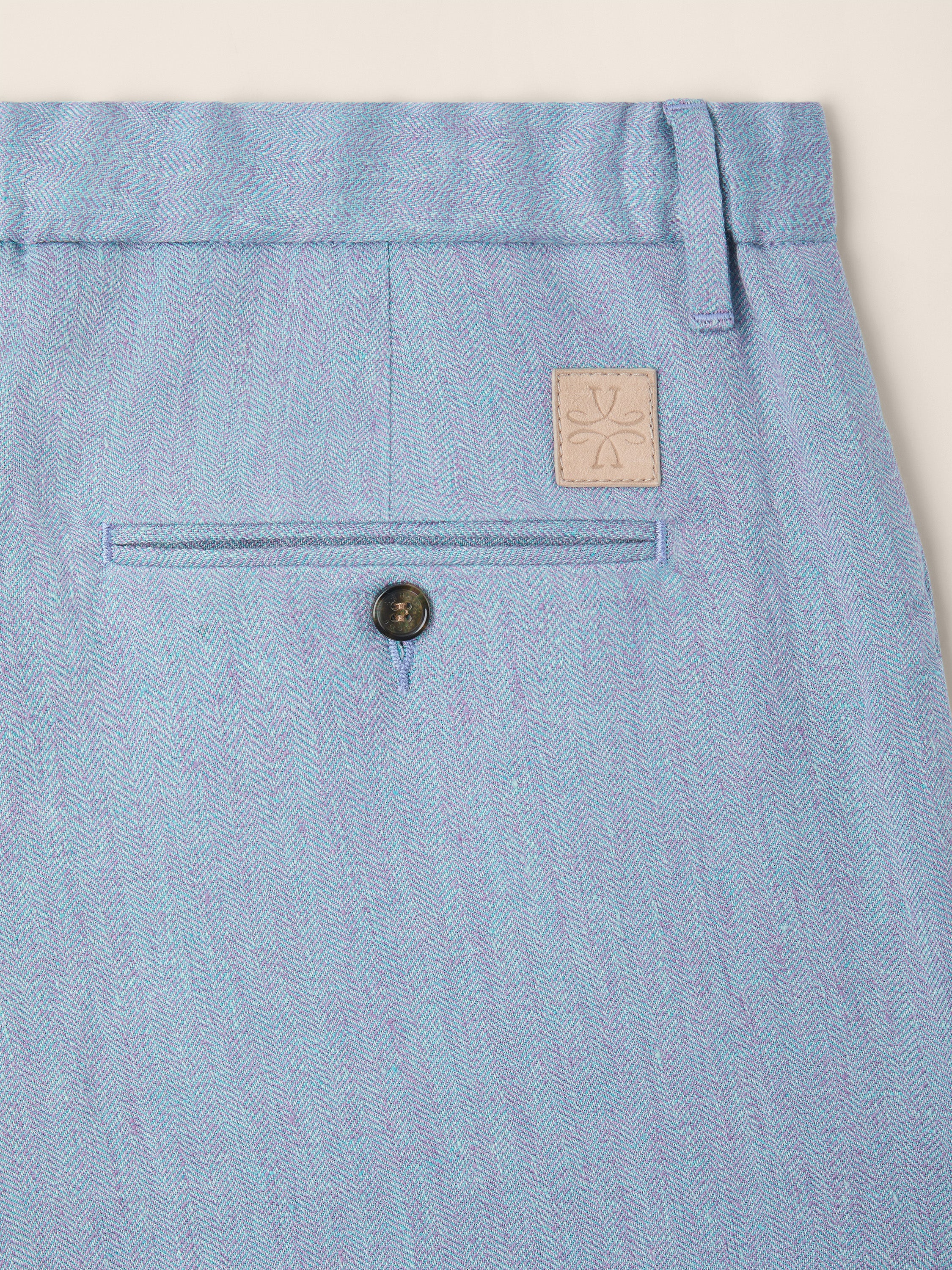Gray – Pants in Linen - Image 3