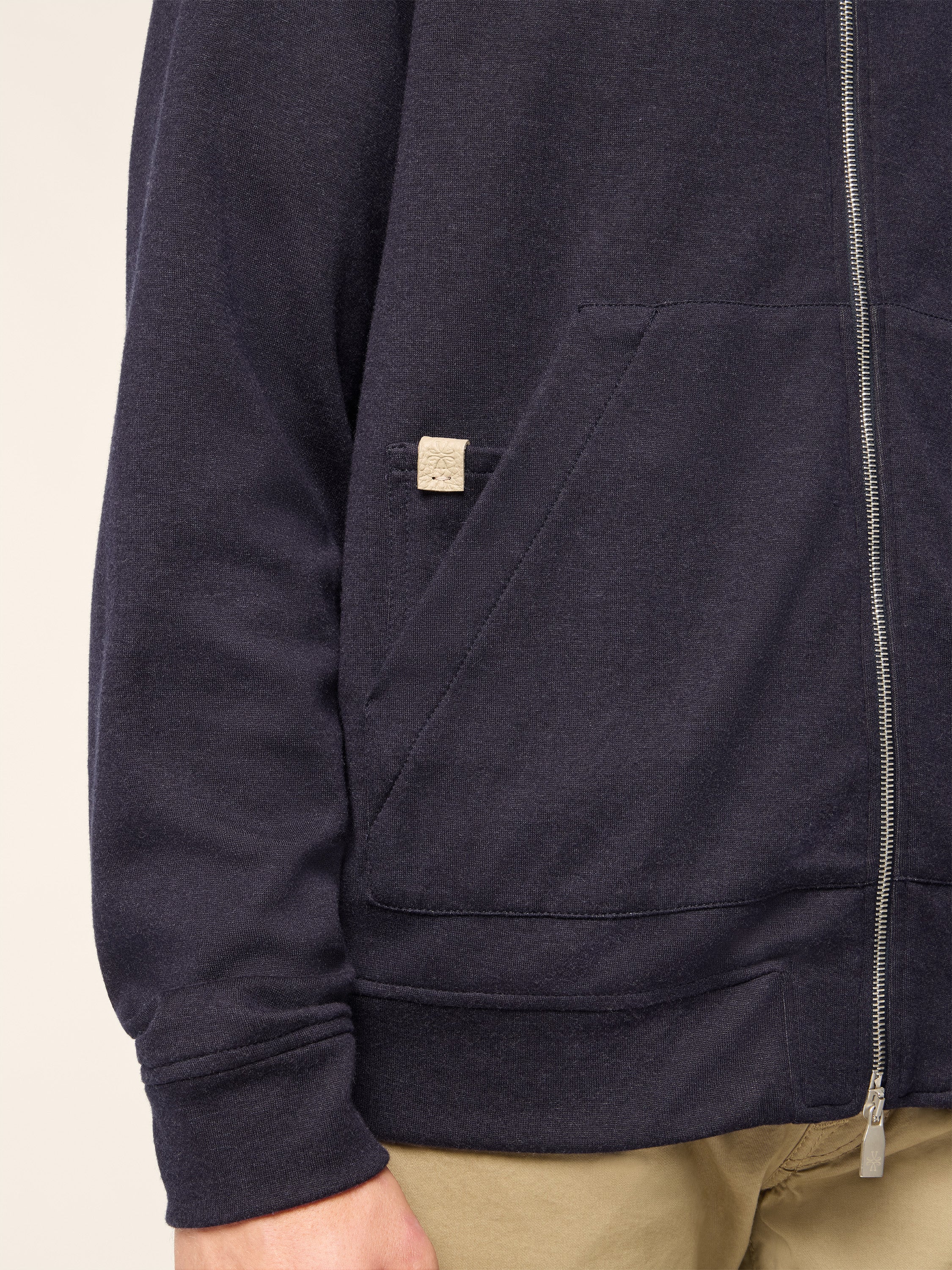 Cotton-Cashmere Jersey Jacket - Image 4