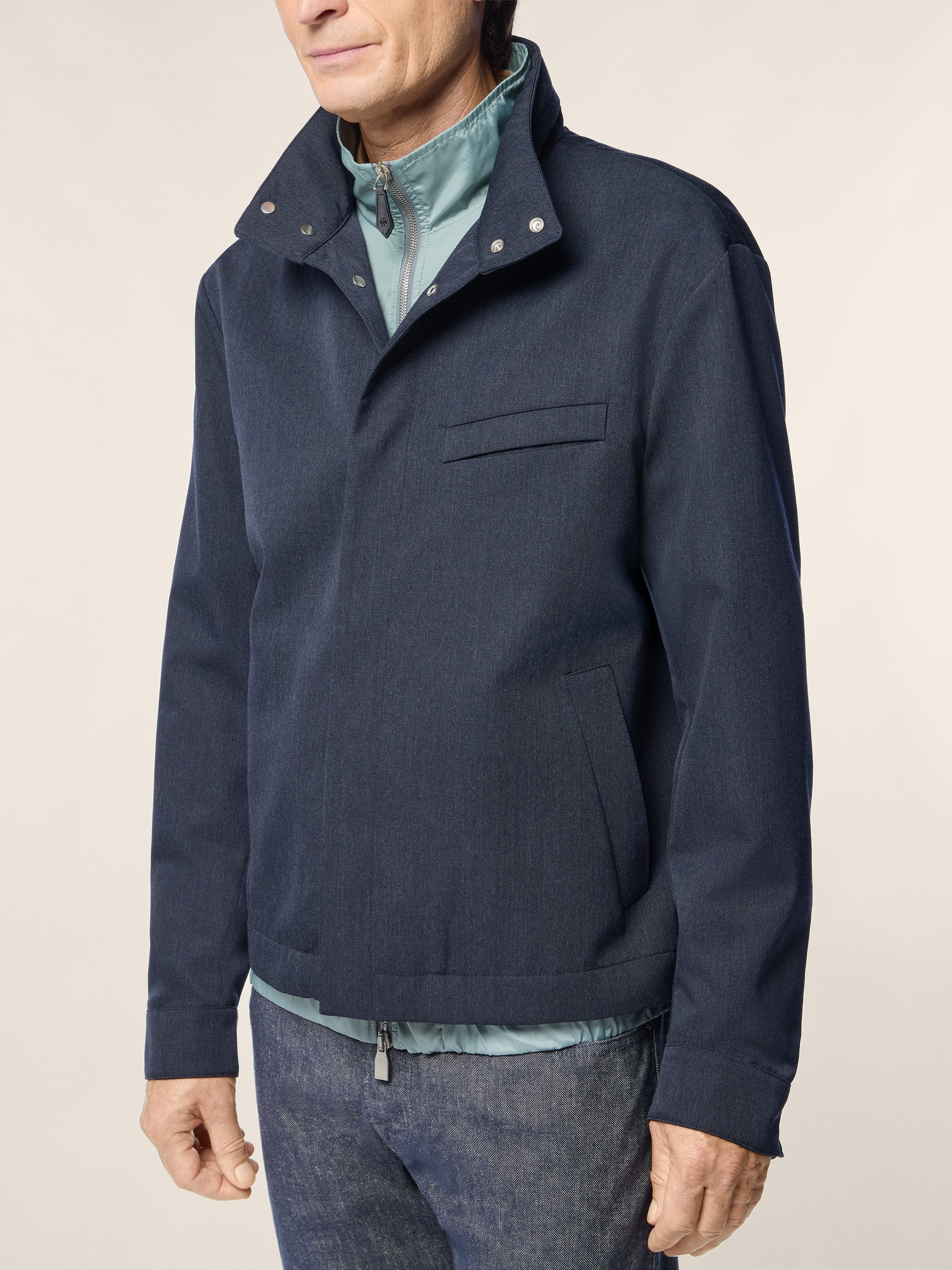 Wool Gabardine Jacket - Image 5