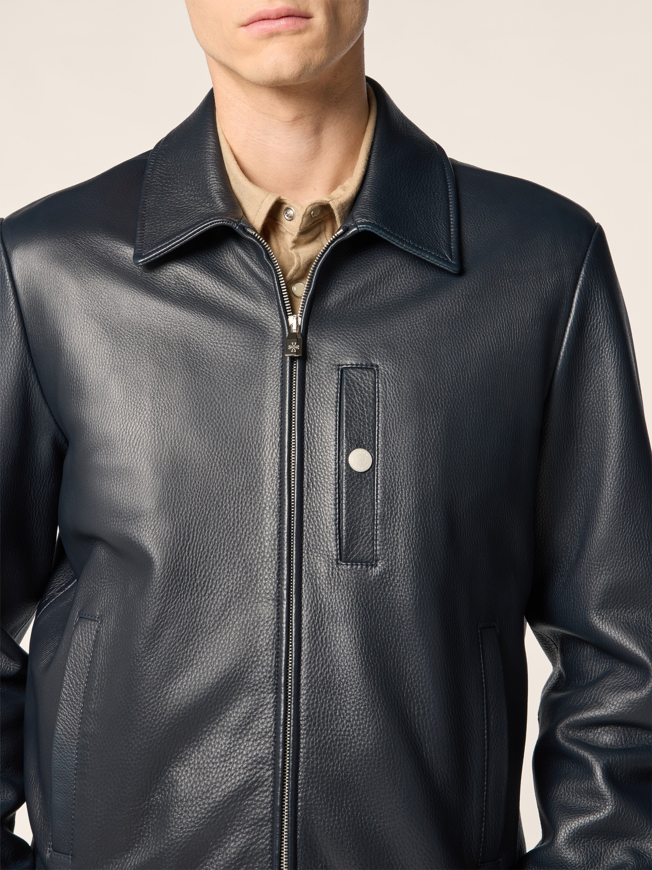 Deer Leather Jacket - Image 4