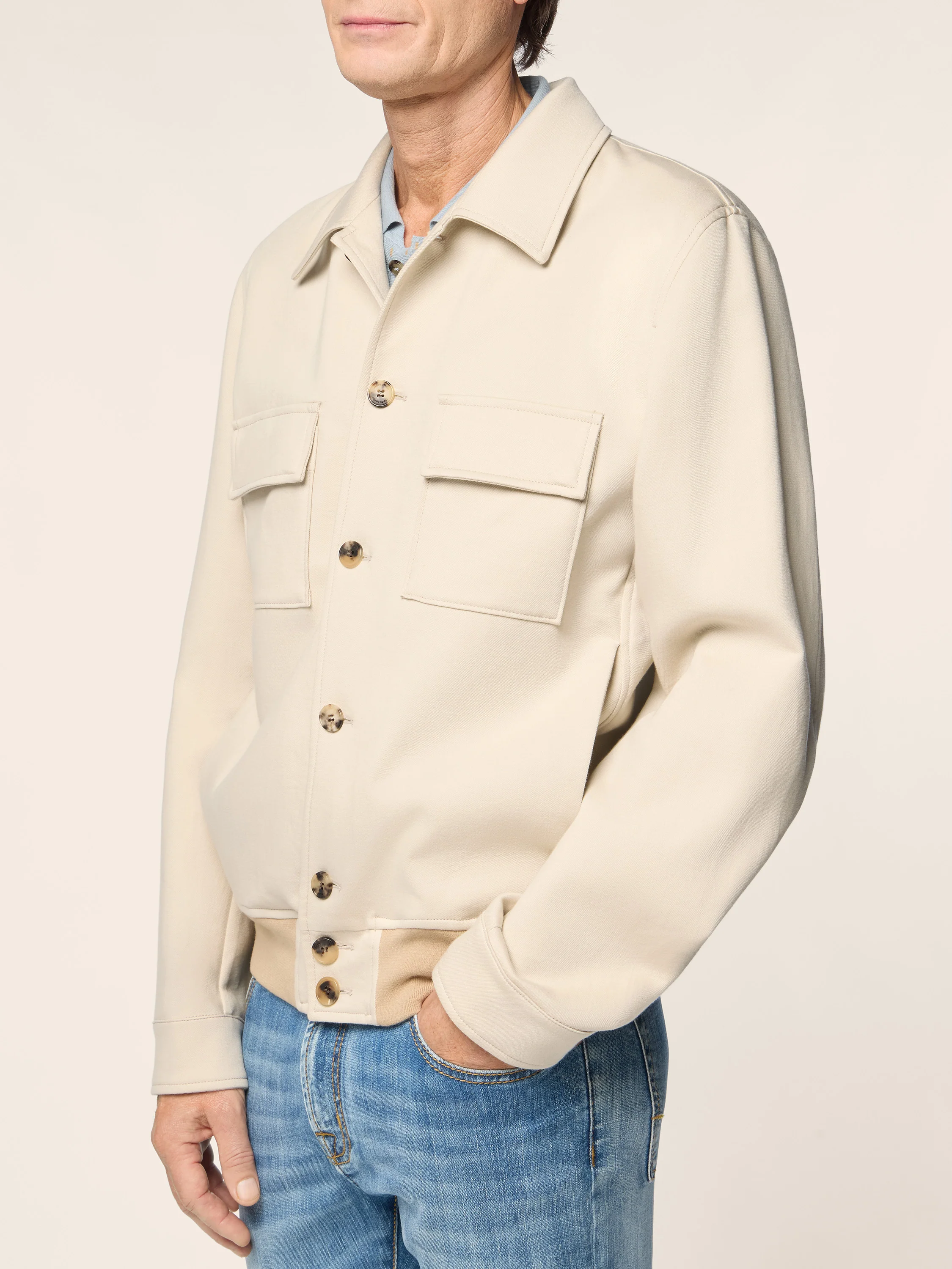 Jacket in Cotton Twill - Image 4