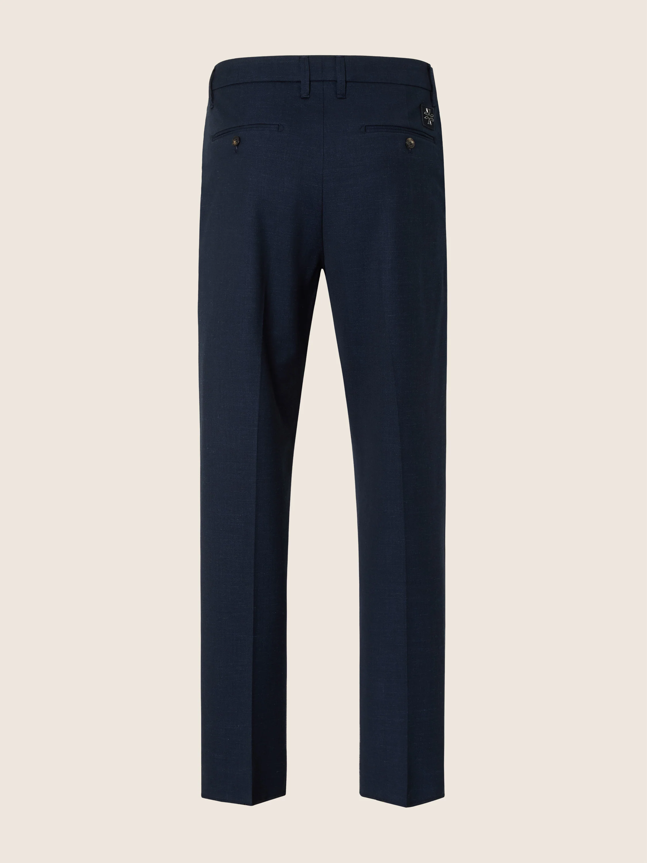 John – Pants in Silk and Linen Stretch Gabardine - Image 3