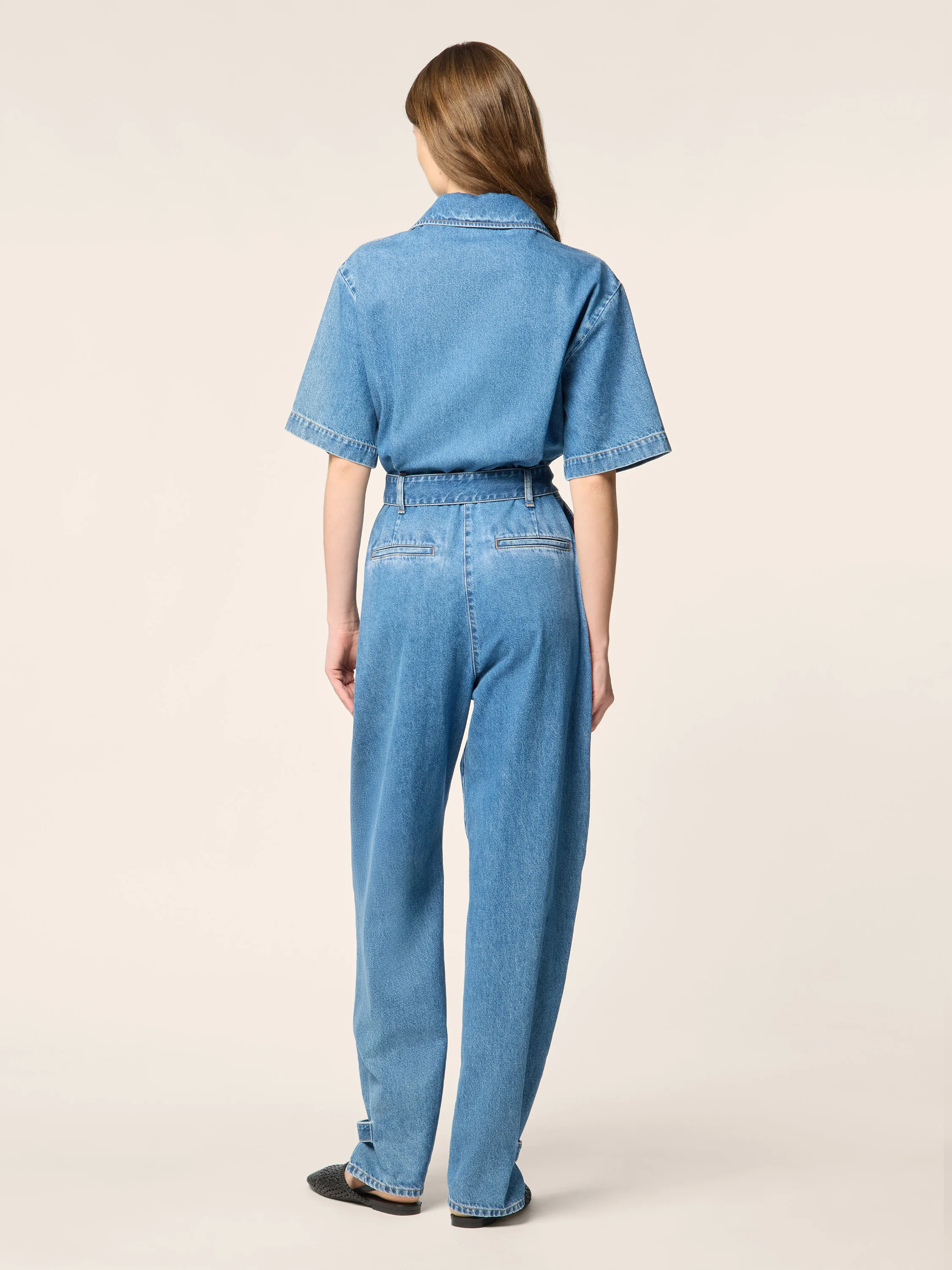 Light Denim Jumpsuit - Image 3