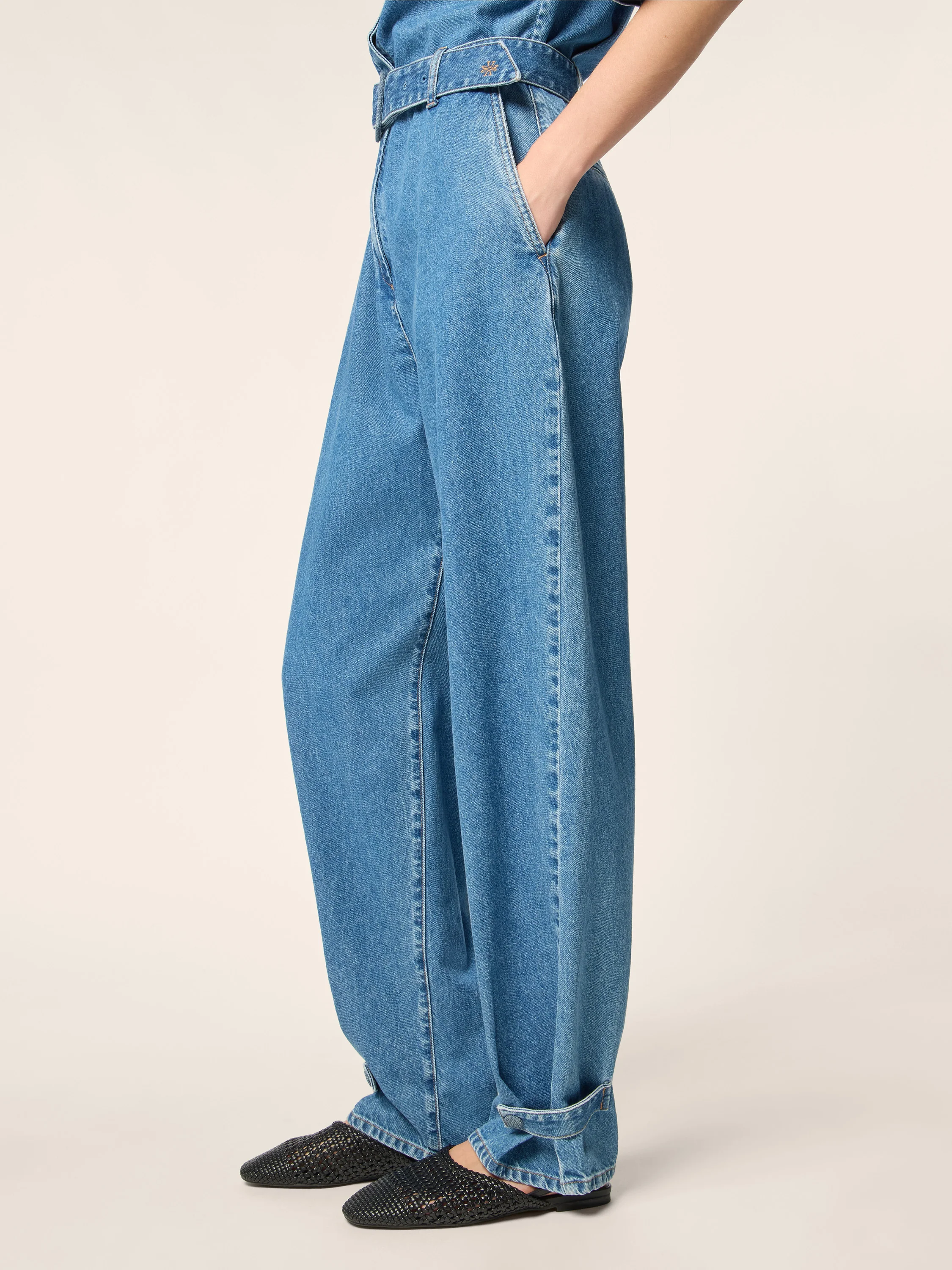Light Denim Jumpsuit - Image 4