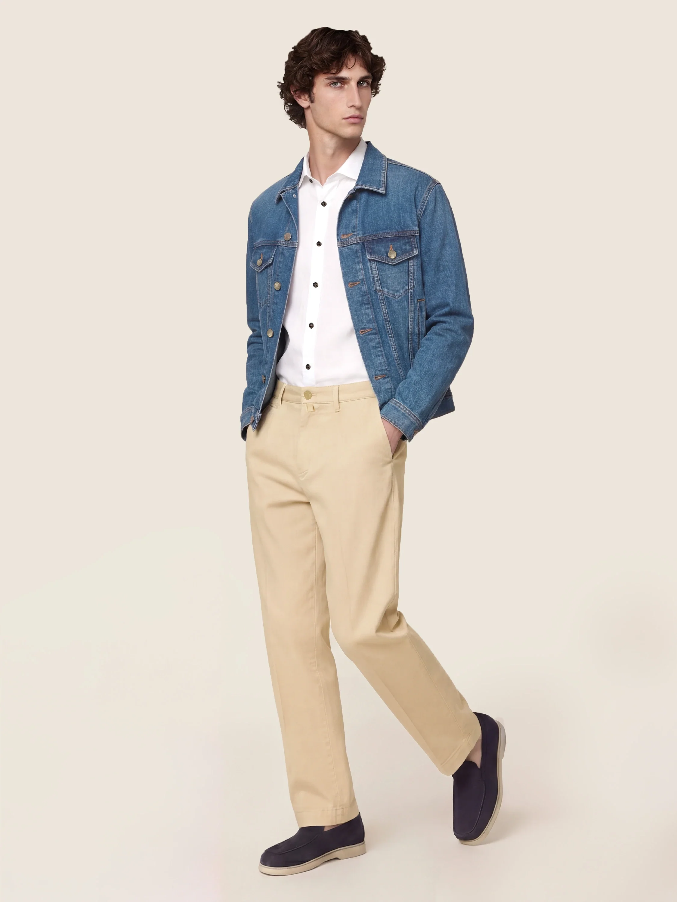 Justin – Pants in Stretch Gabardine - Image 2
