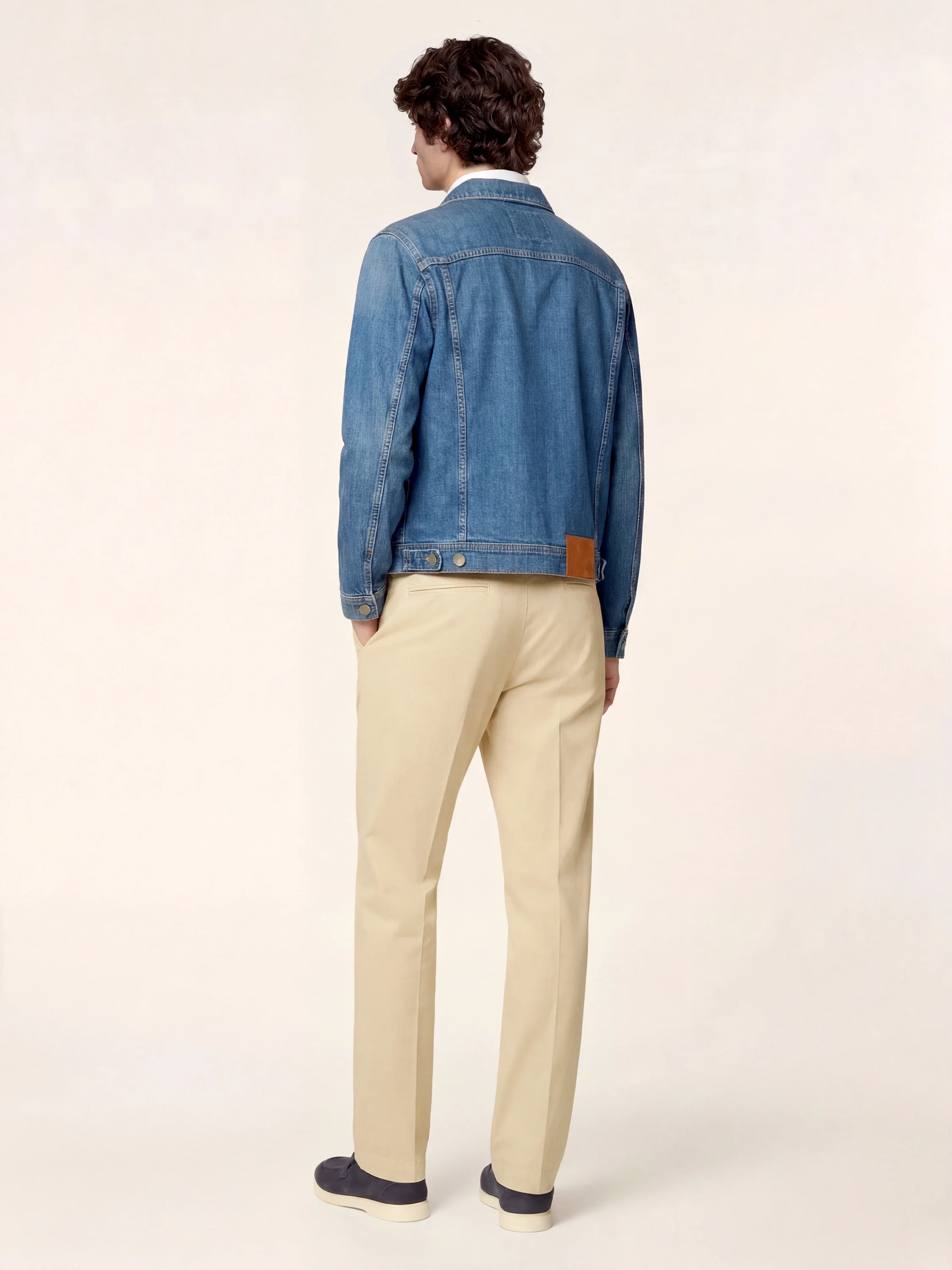 Justin – Pants in Stretch Gabardine - Image 4