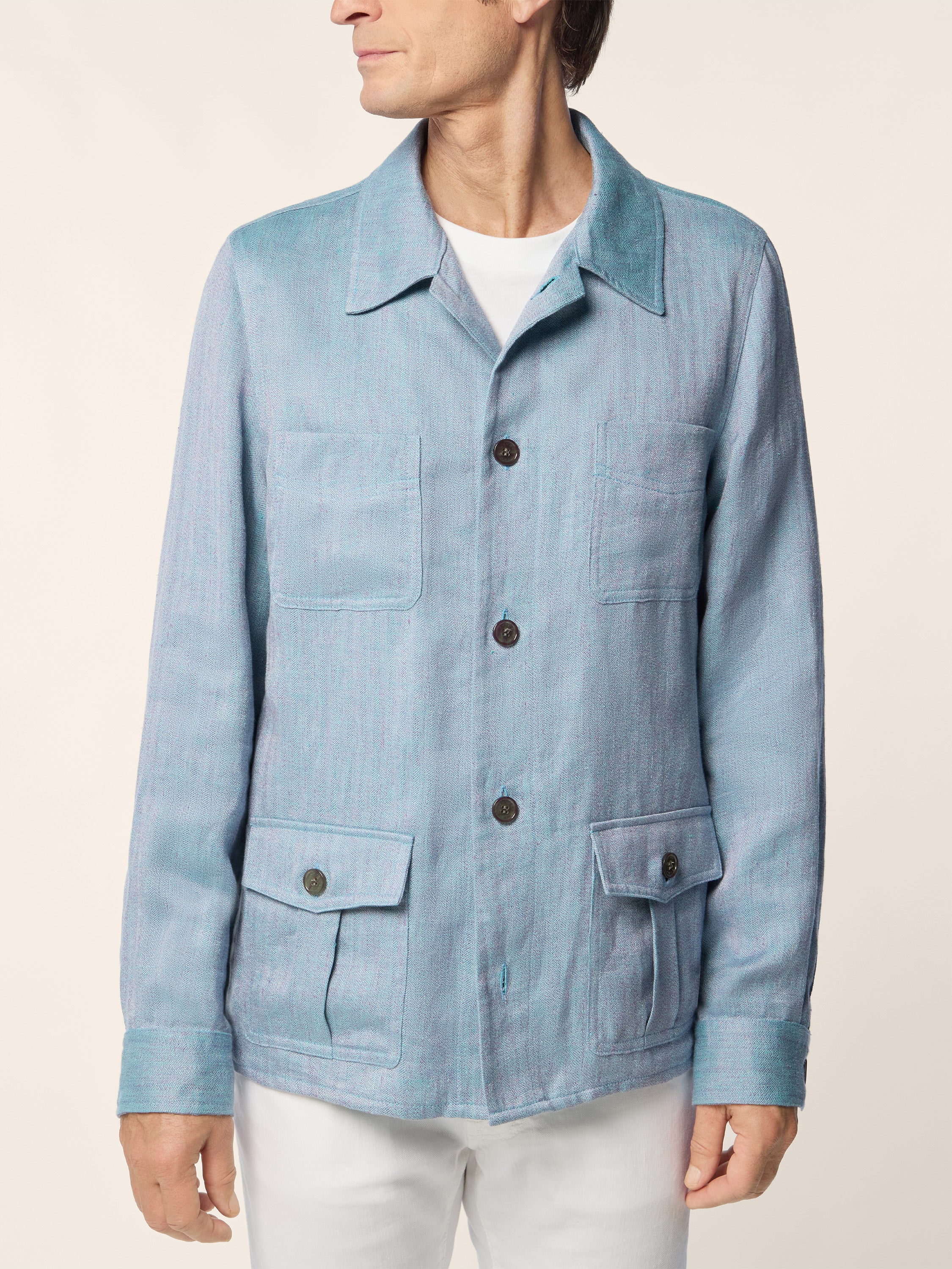 Linen Overshirt - Image 4