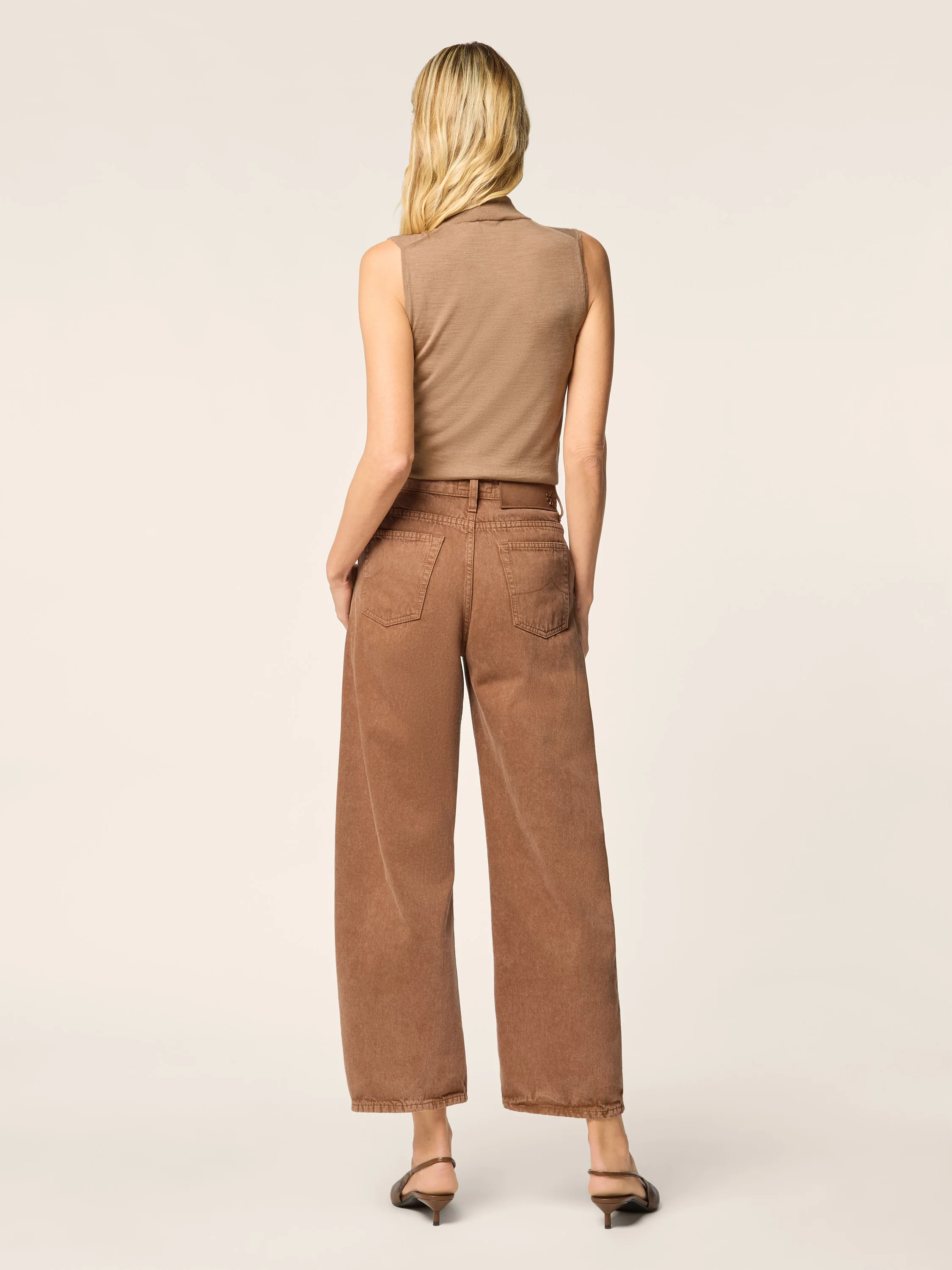 Lila – Pants in Cotton Bull - Image 3