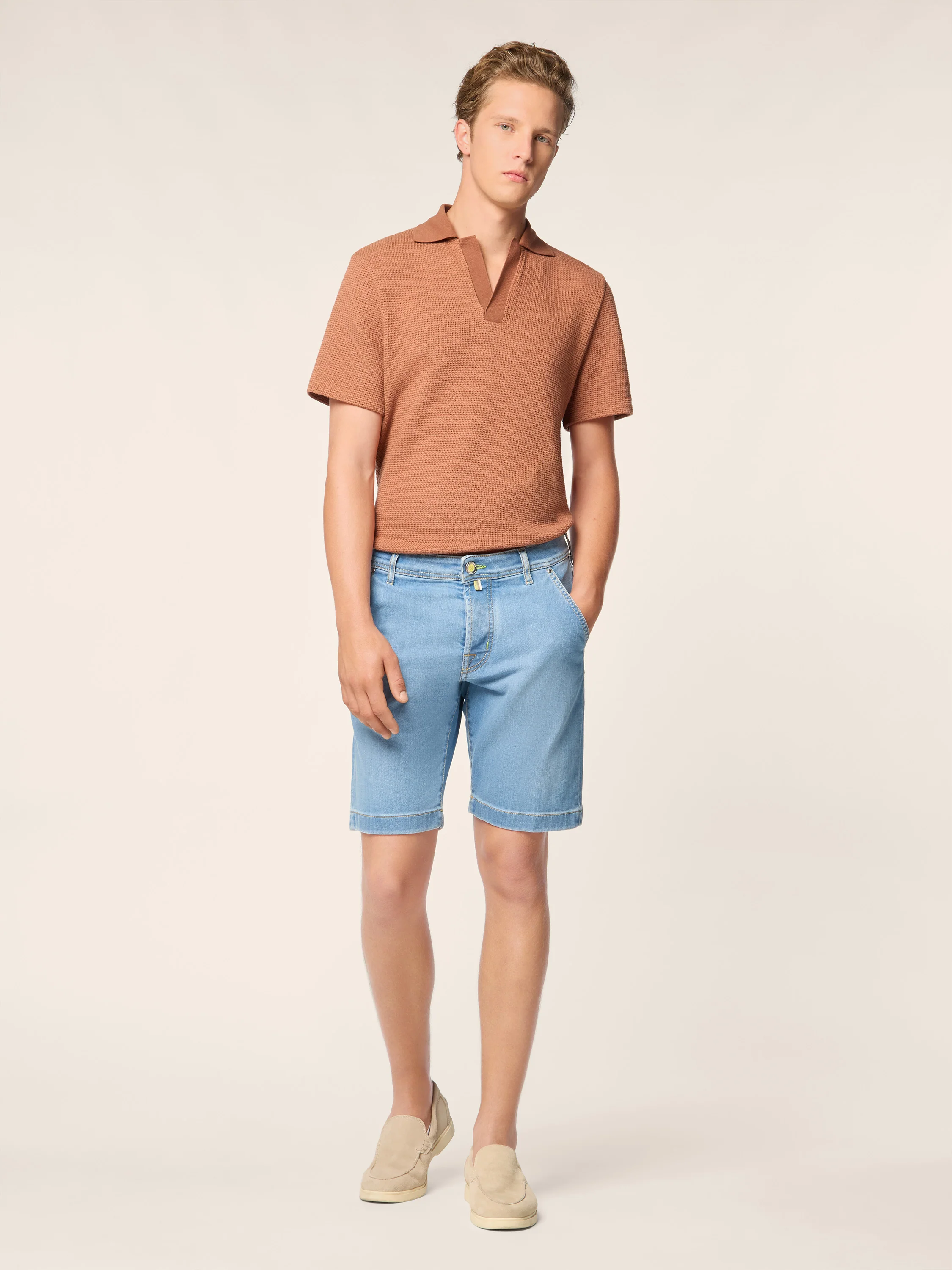 Lou – Bermudas in comfort denim - Image 3