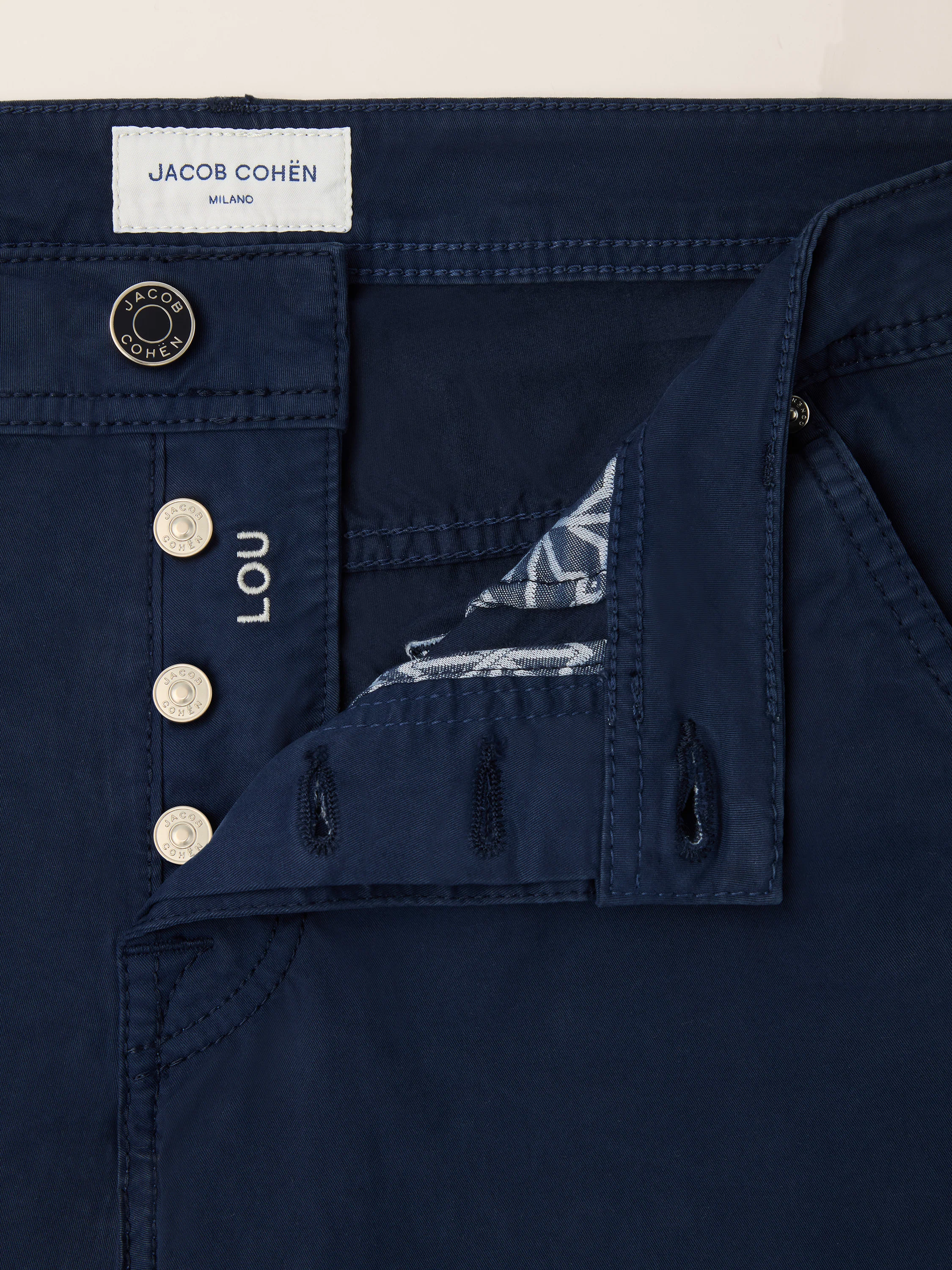 Lou – Bermudas in stretch gabardine - Image 4