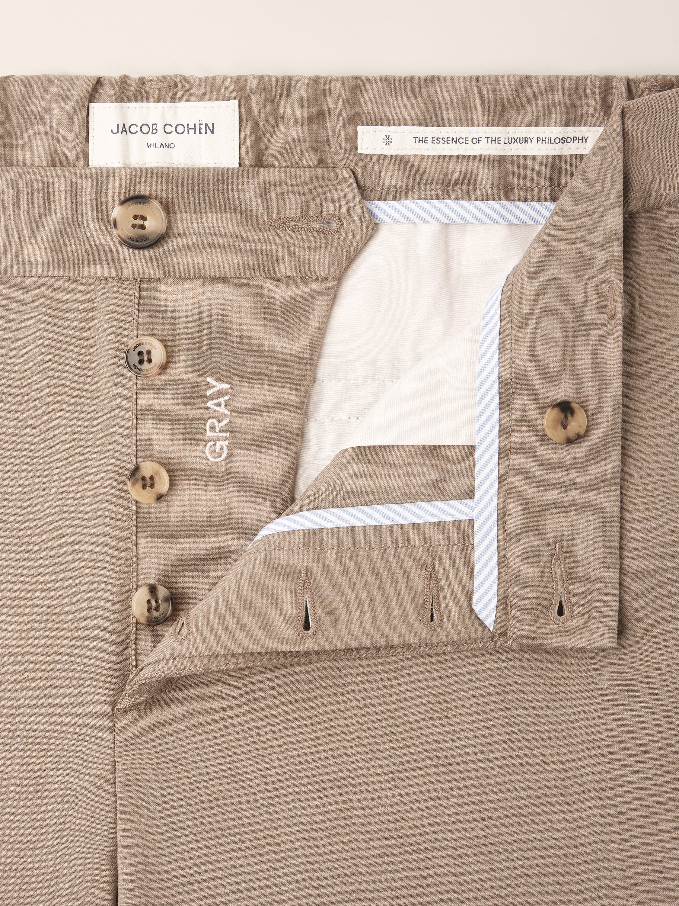Gray – Pants in Comfort Wool - Image 5