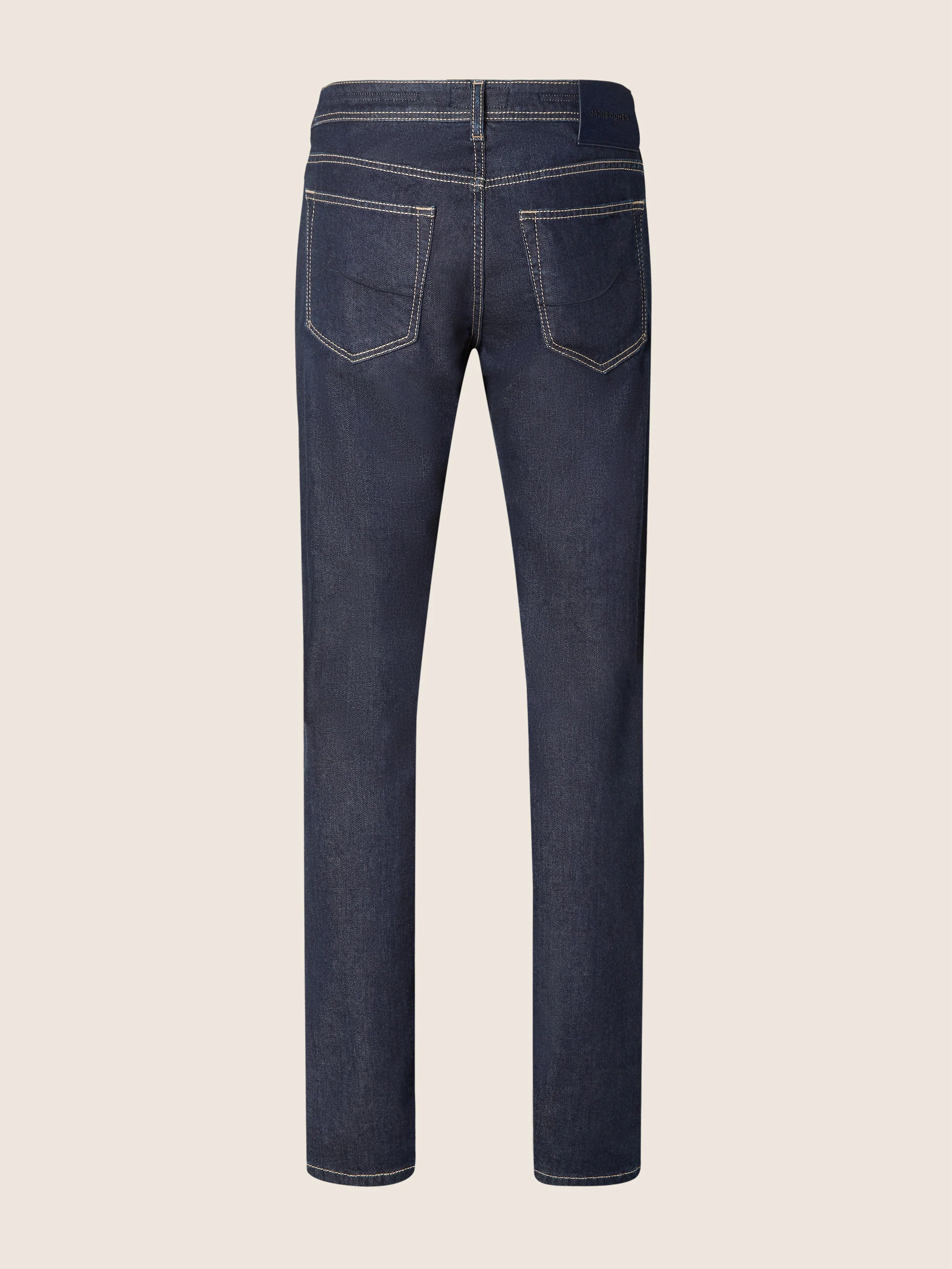 Nick – Jeans in Cotton and Silk Stretch Denim - Image 4