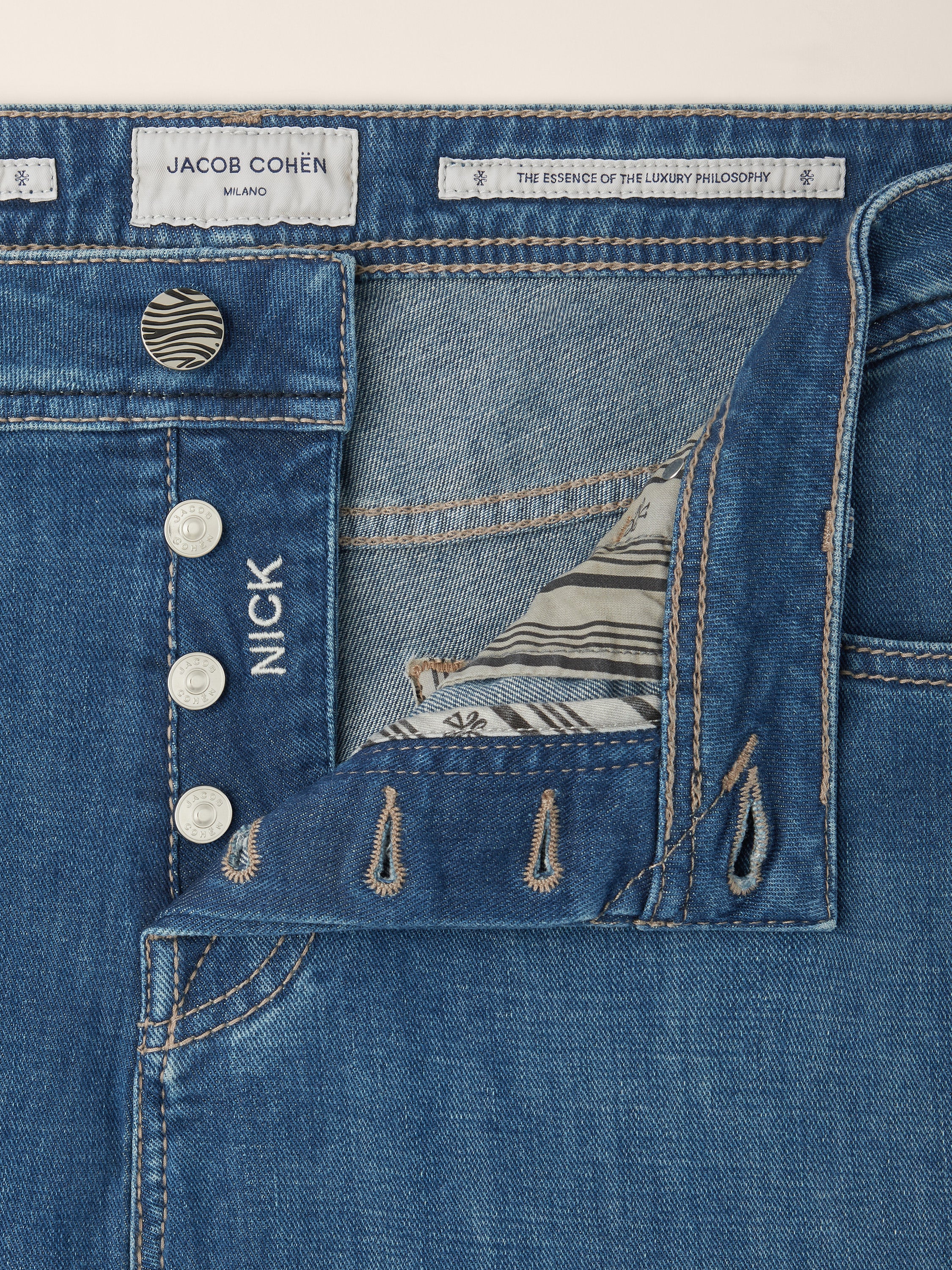 Nick – Jeans in denim power stretch - Image 5