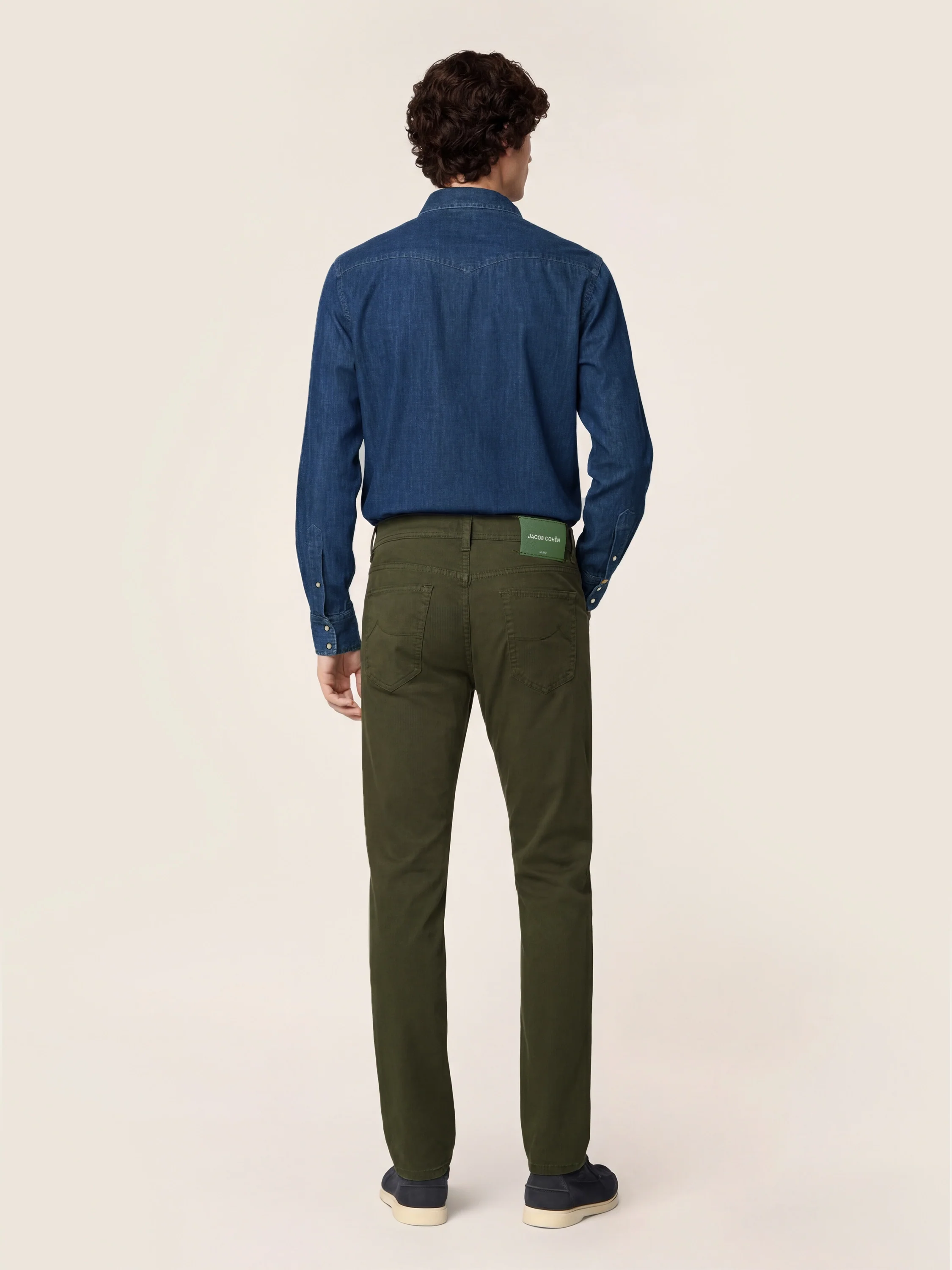 Nick - Pants in Stretch Gabardine - Image 5