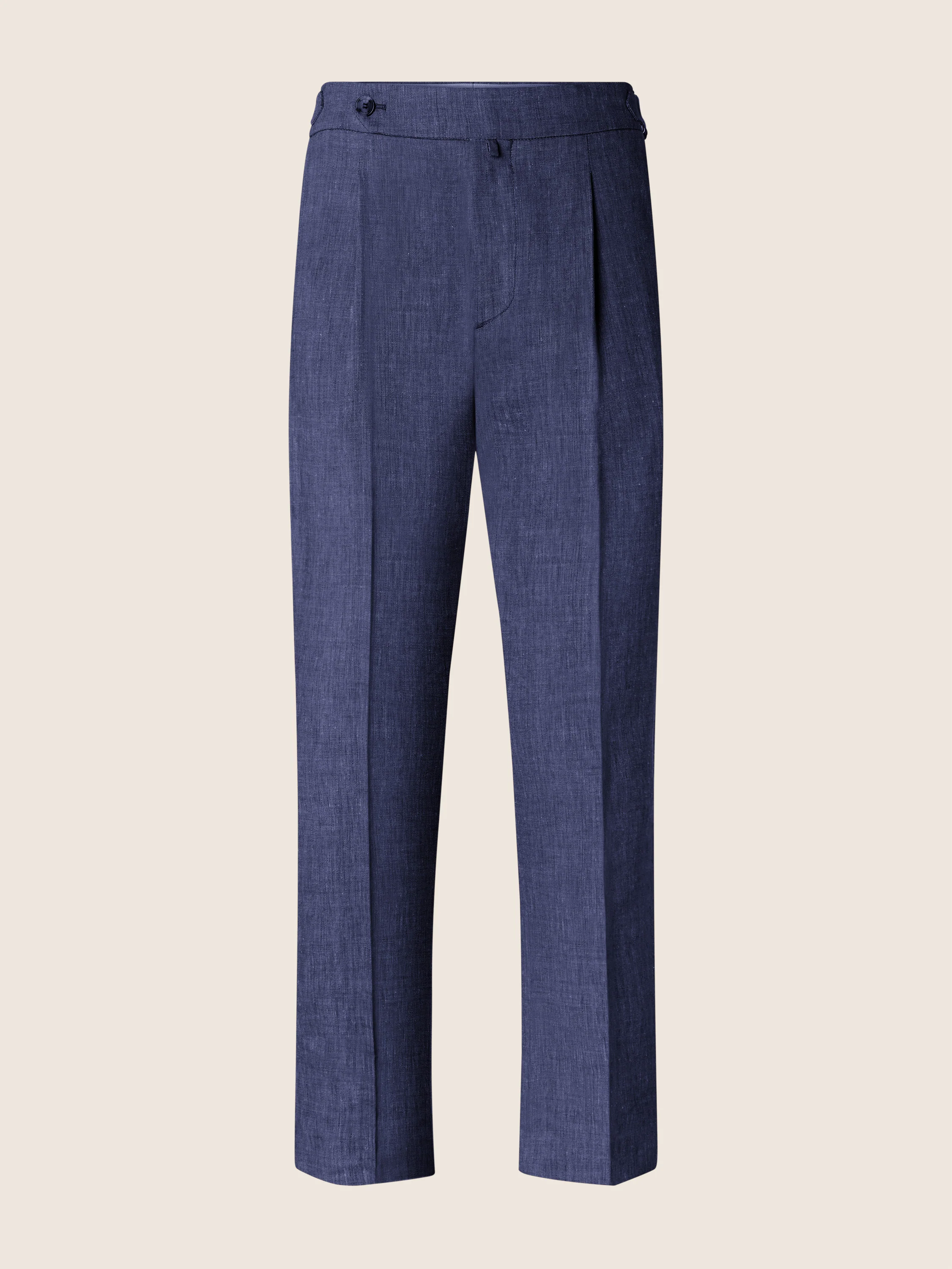 Oliver – Pants in Linen and Wool Batavia