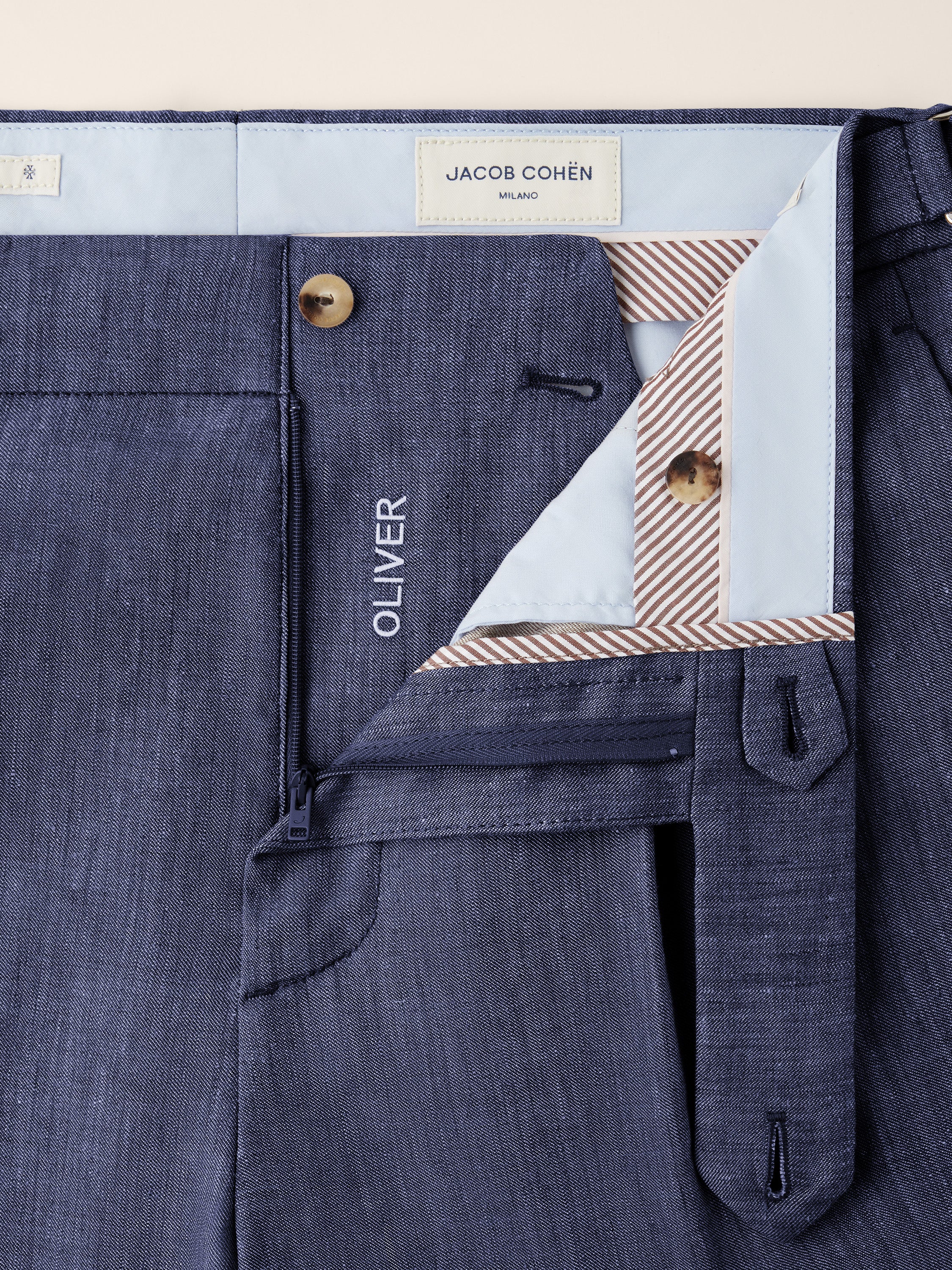Oliver – Pants in Linen and Wool Batavia - Image 4