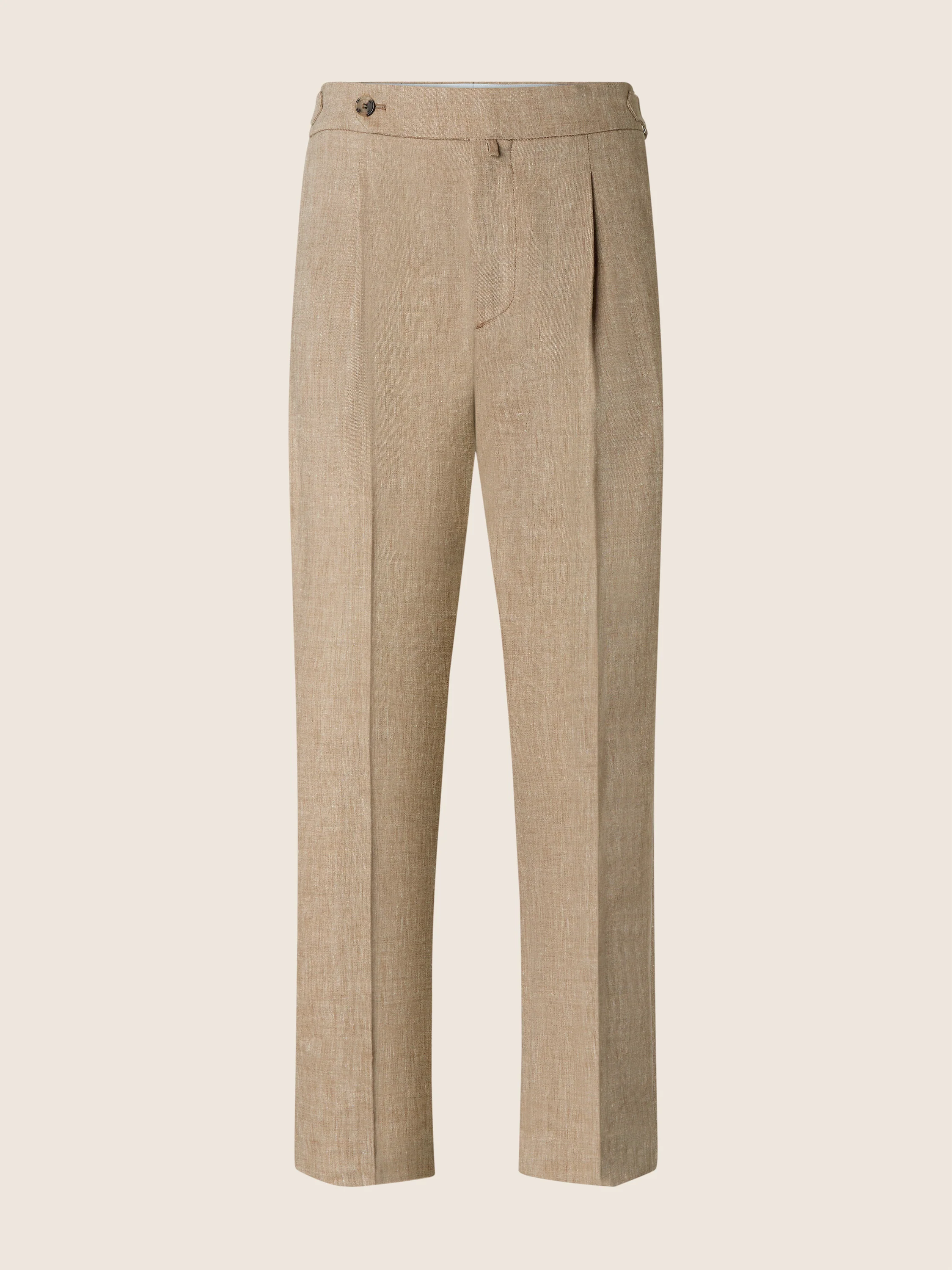 Oliver – Pants in wool and linen batavia