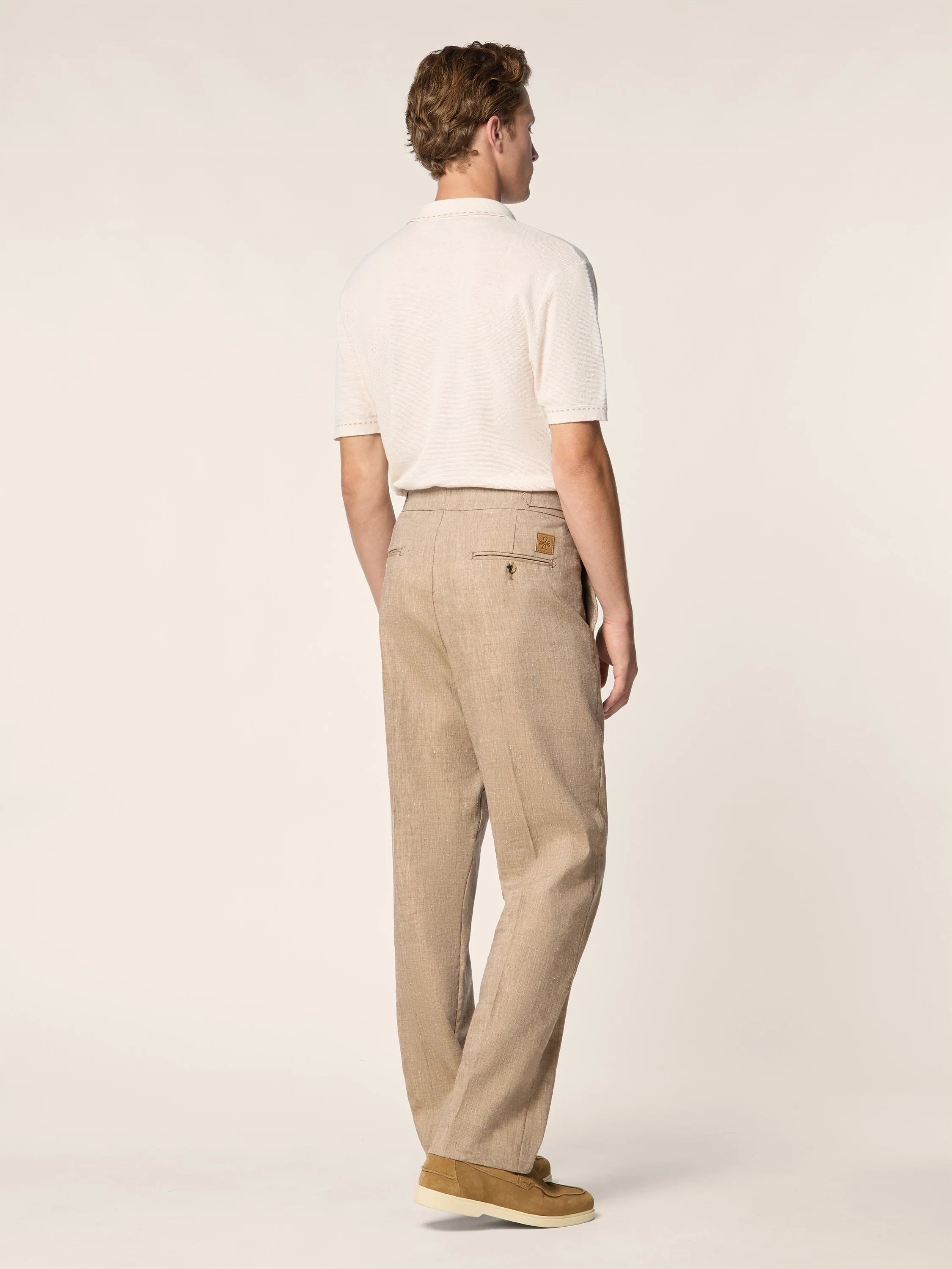 Oliver – Pants in wool and linen batavia - Image 3